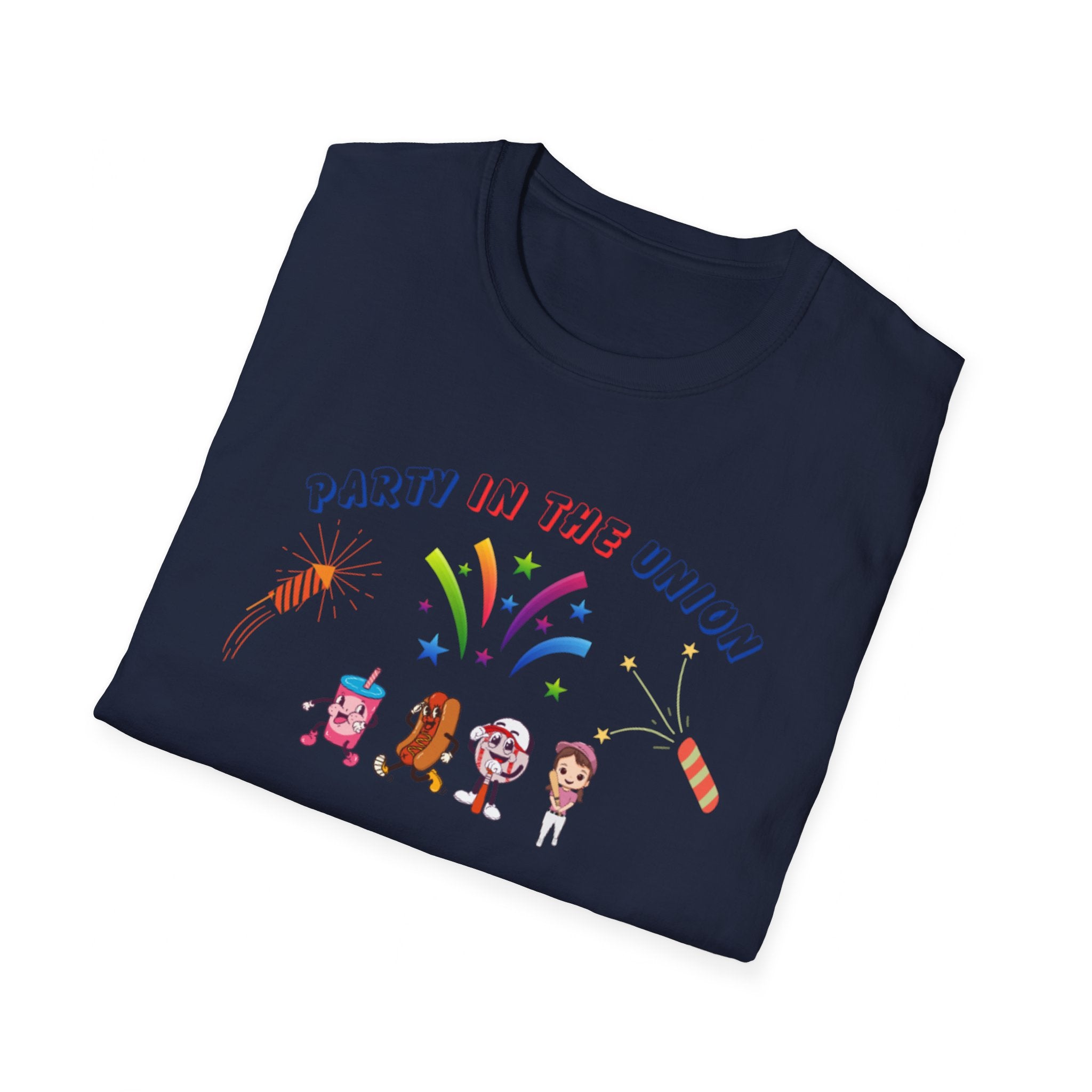 Party In The Union Unisex Softstyle T-Shirt