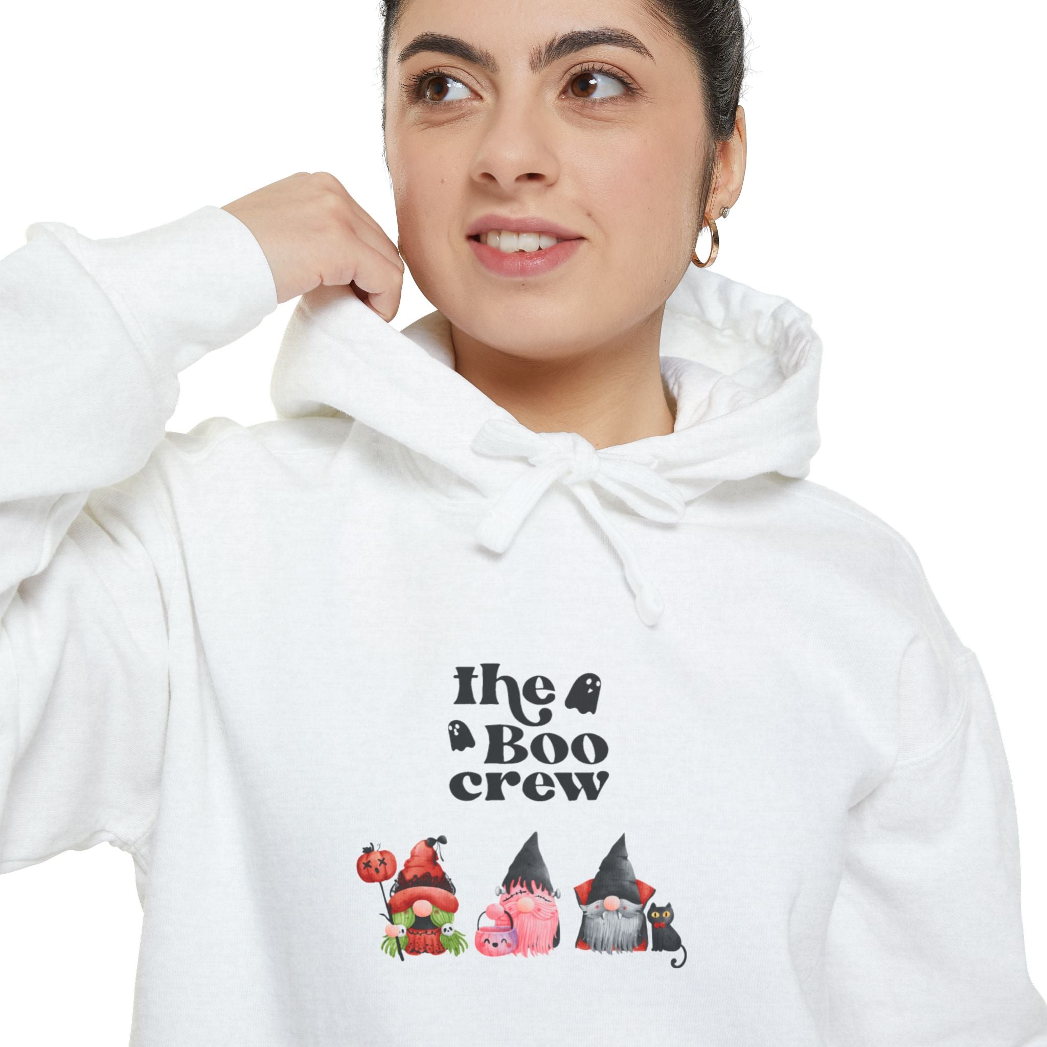 The Boo Crew Unisex Garment-Dyed Hoodie