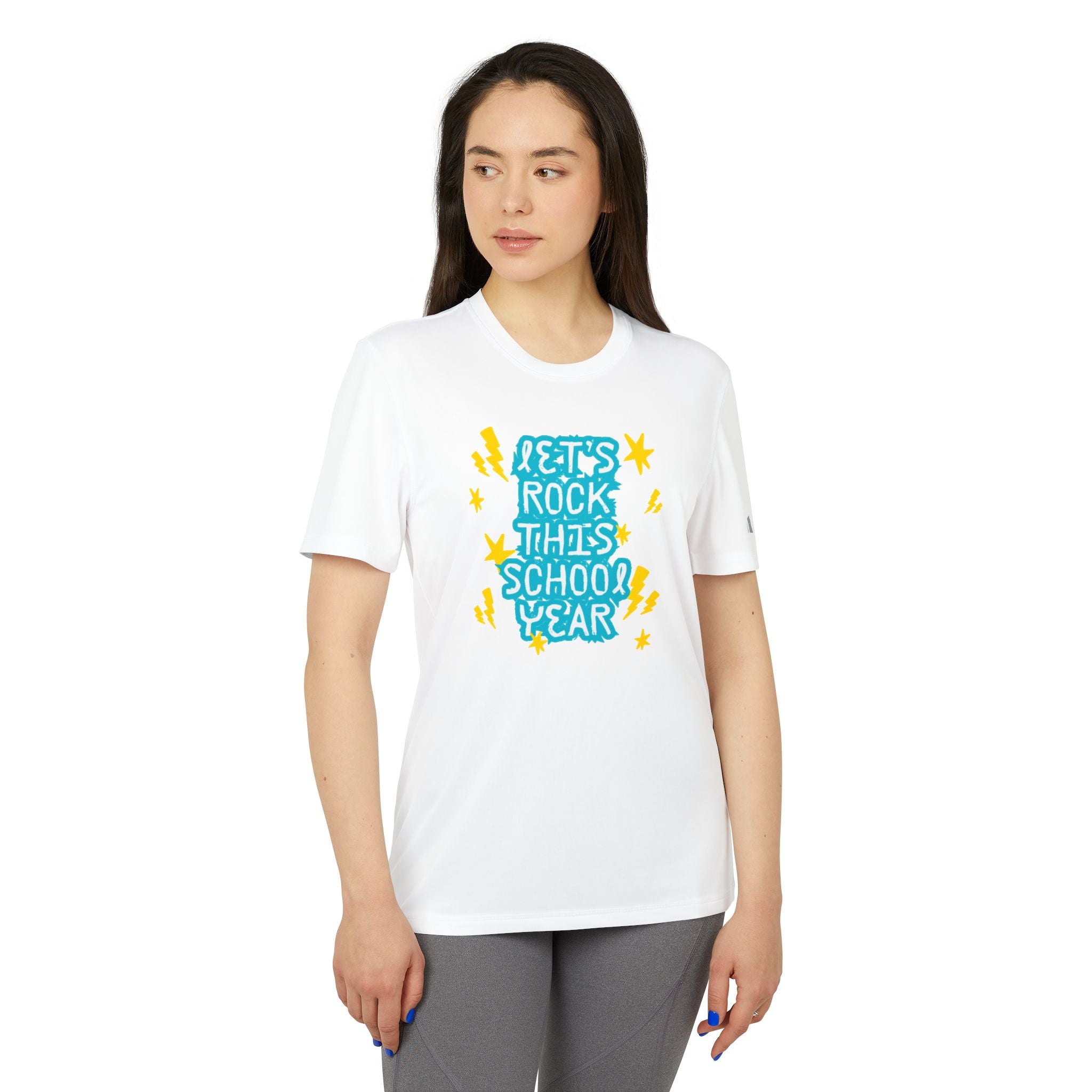 Let's Rock This School Year adidas® Unisex Sport T-shirt