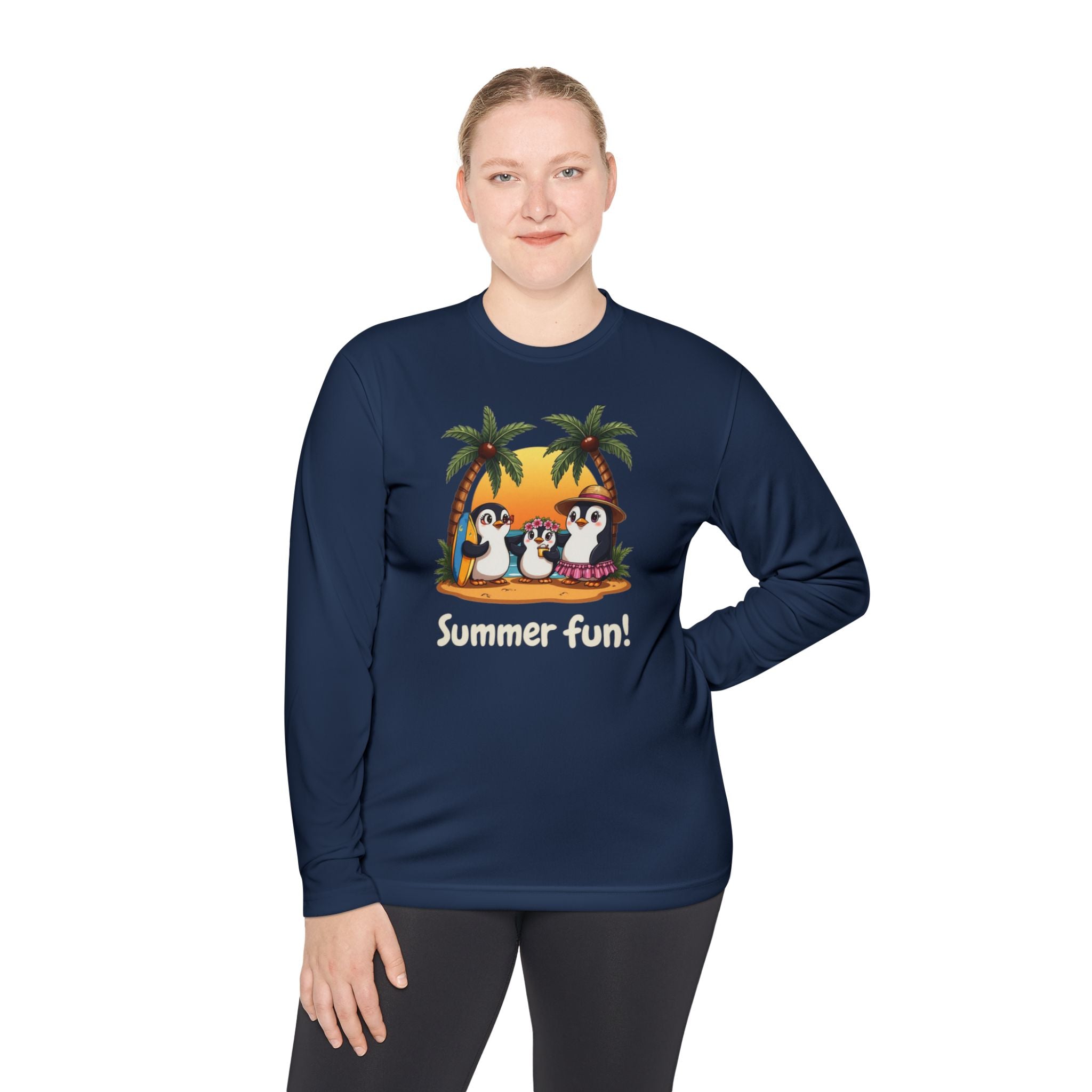 Summer Fun Unisex Lightweight Long Sleeve Tee