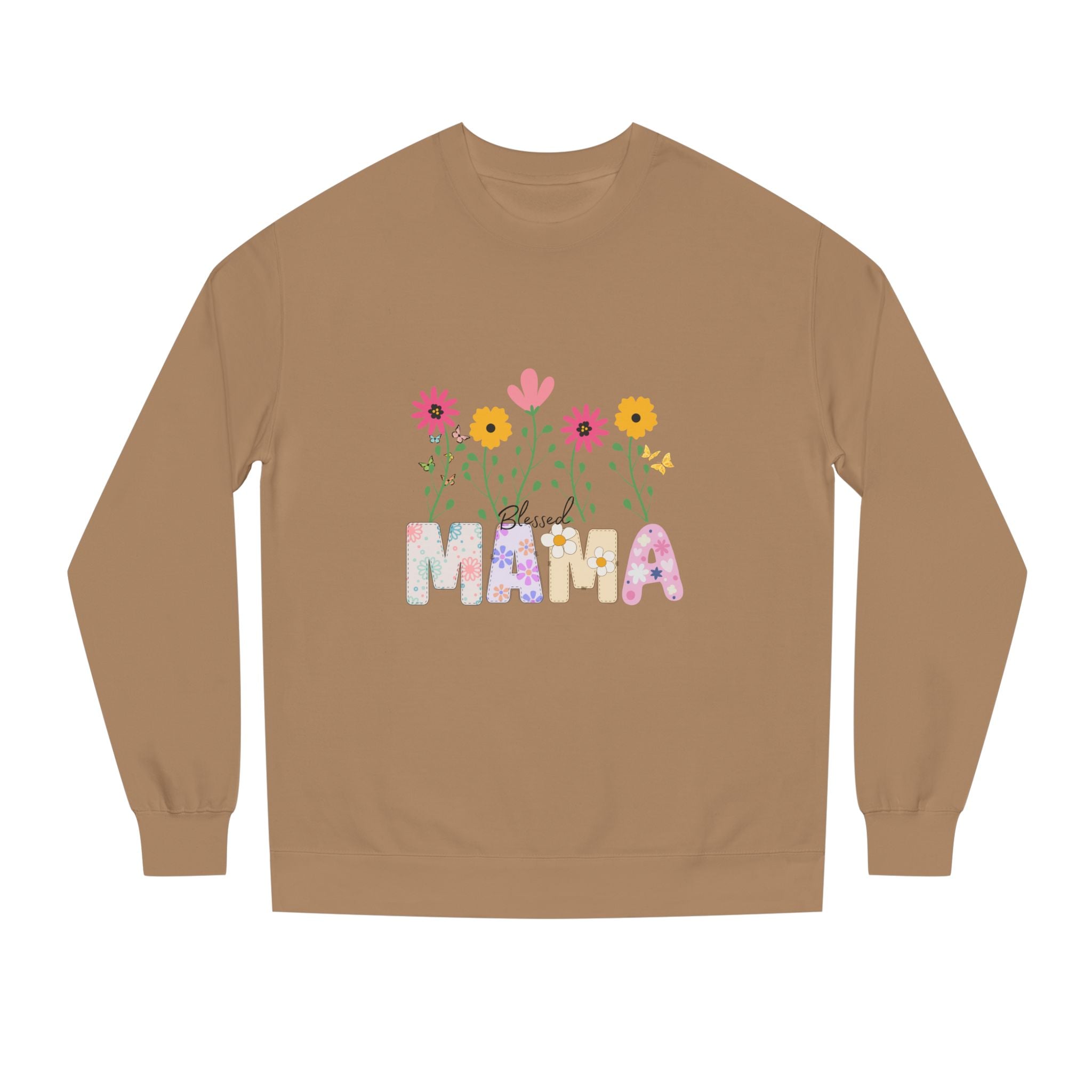 Blessed Mama Unisex Crew Neck Sweatshirt