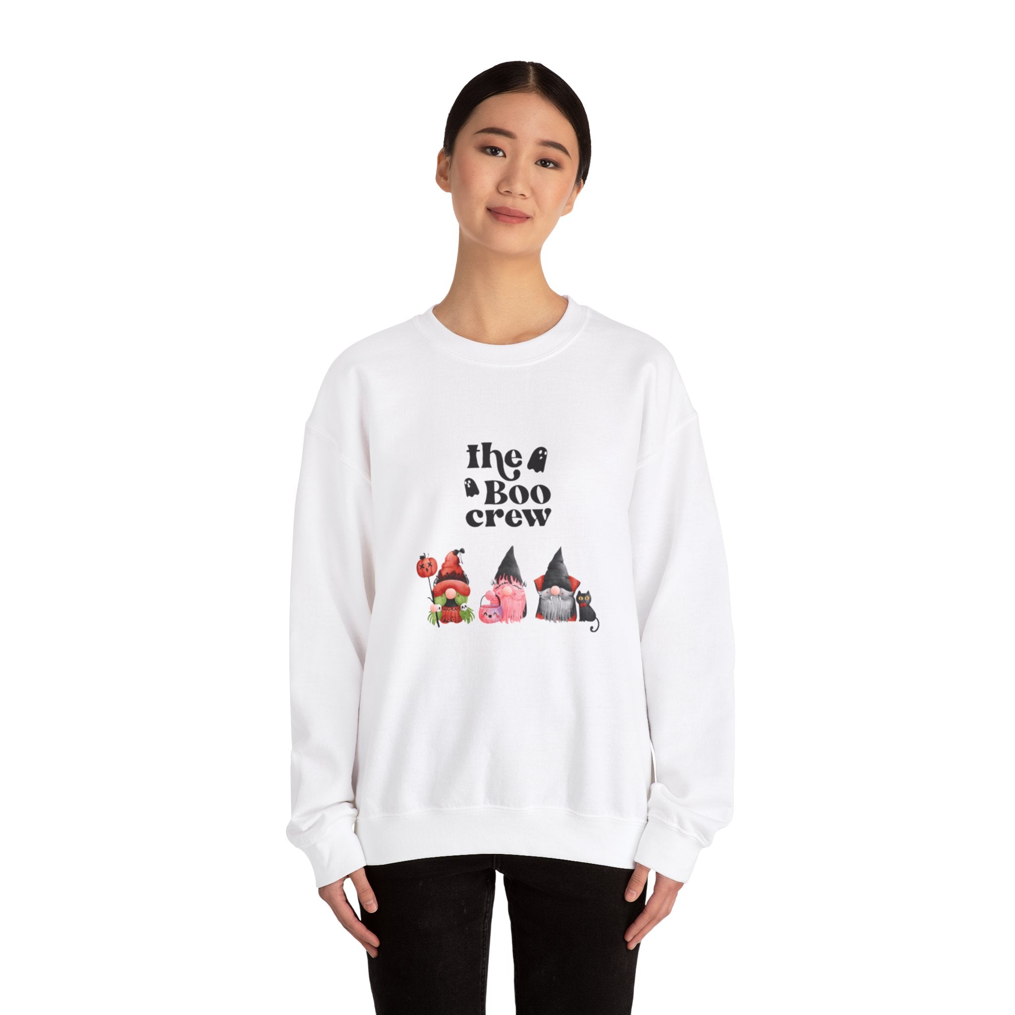 The Boo Crew Unisex Heavy Blend™ Crewneck Sweatshirt