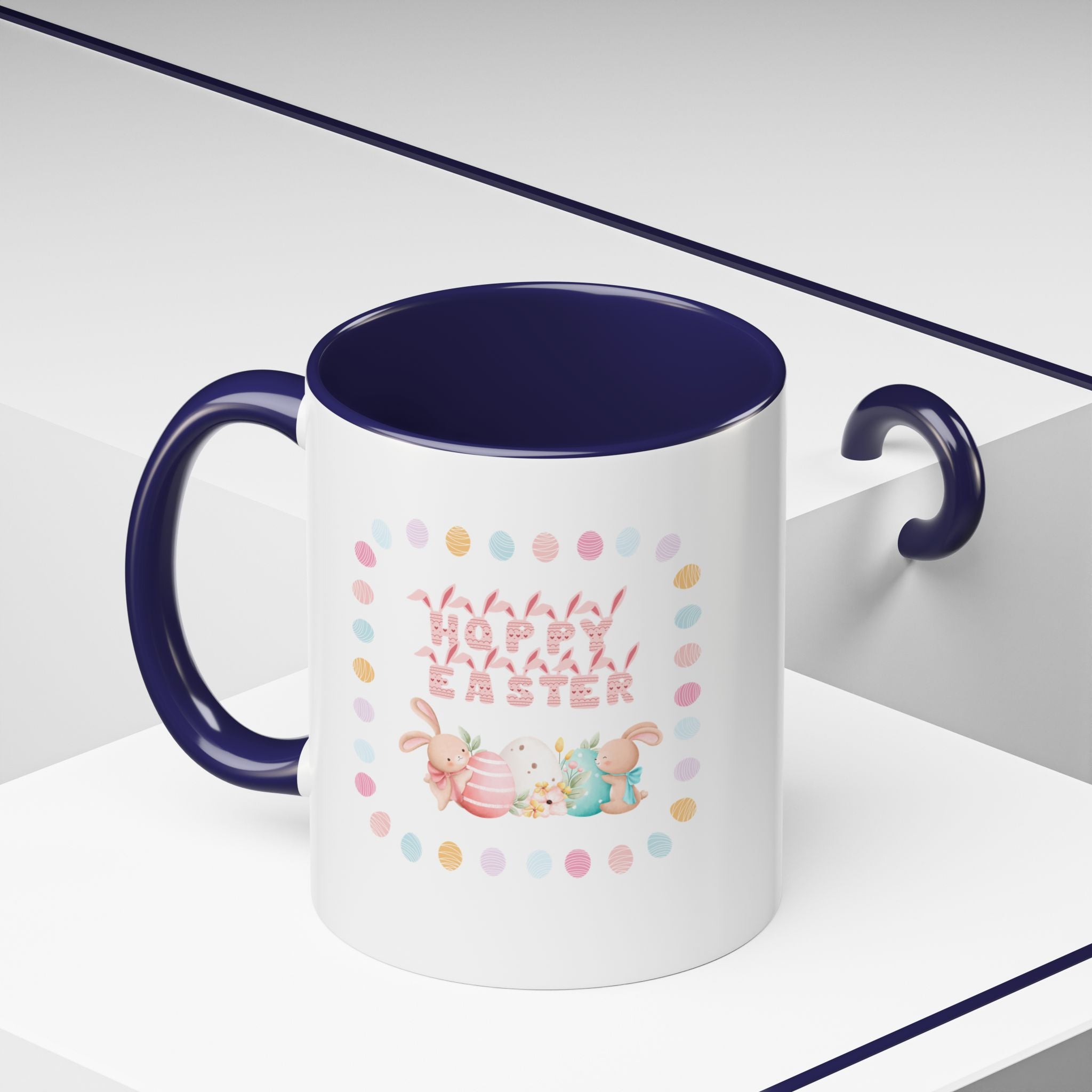 Hoppy Easter Accent Coffee Mug - 11oz & 15oz