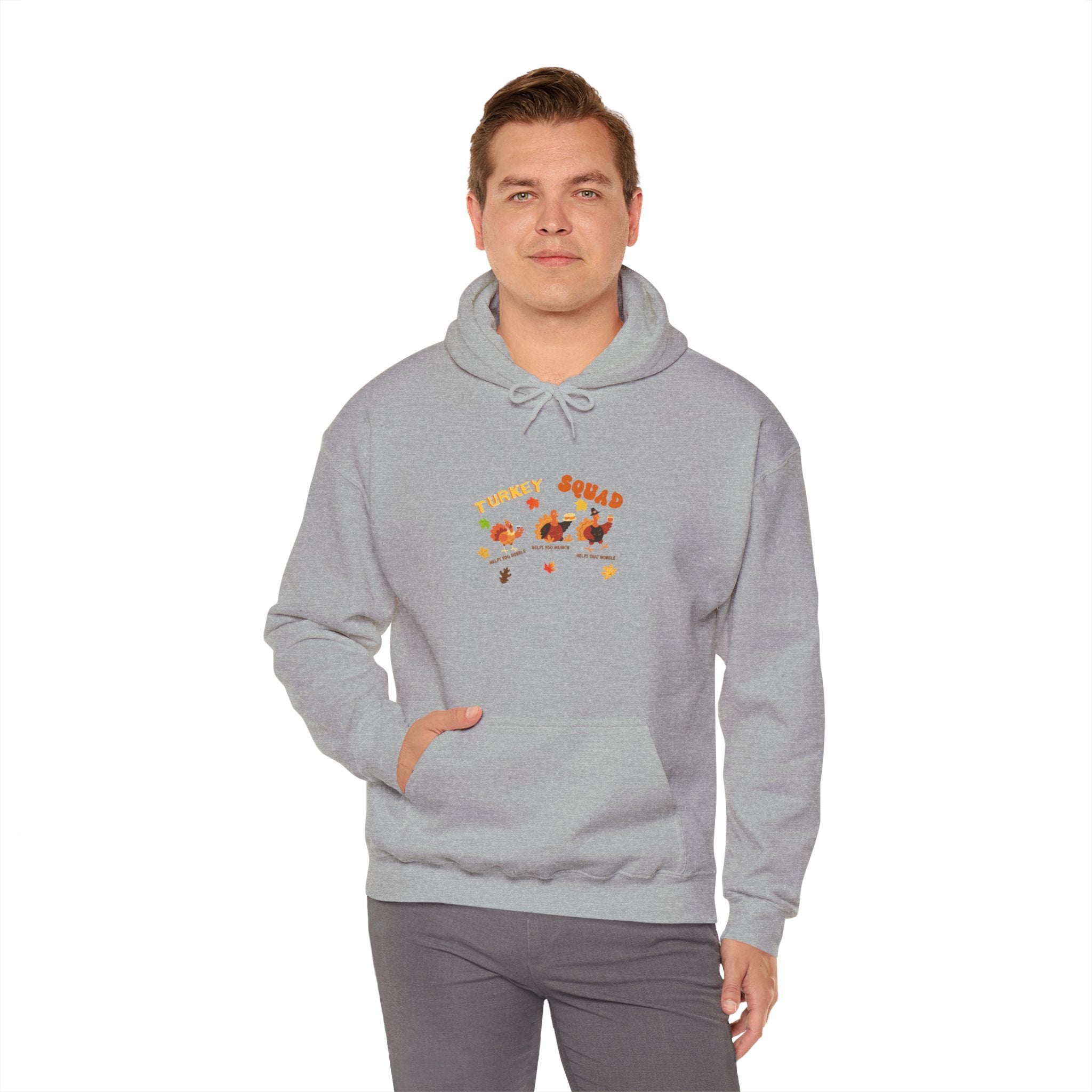 Turkey Squad Unisex Heavy Blend™ Hooded Sweatshirt