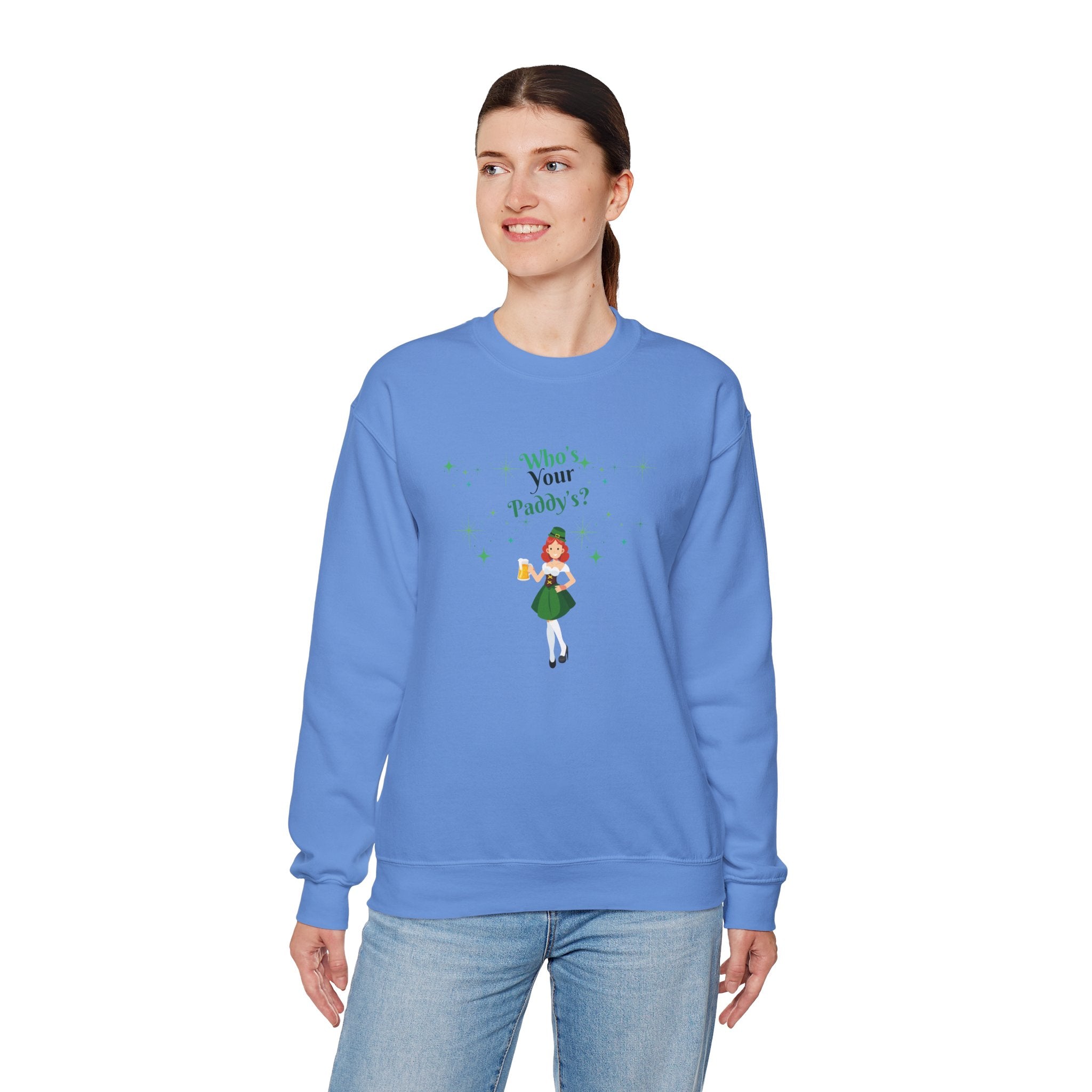 Who's Your Paddy's? Unisex Crewneck Sweatshirt - Perfect for St. Patrick's Day Celebrations