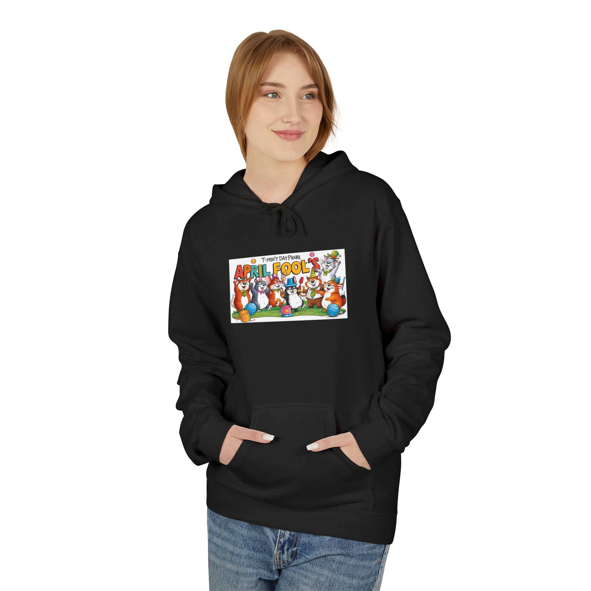 T-Pish'-T Day Prank Fleece Hoodie