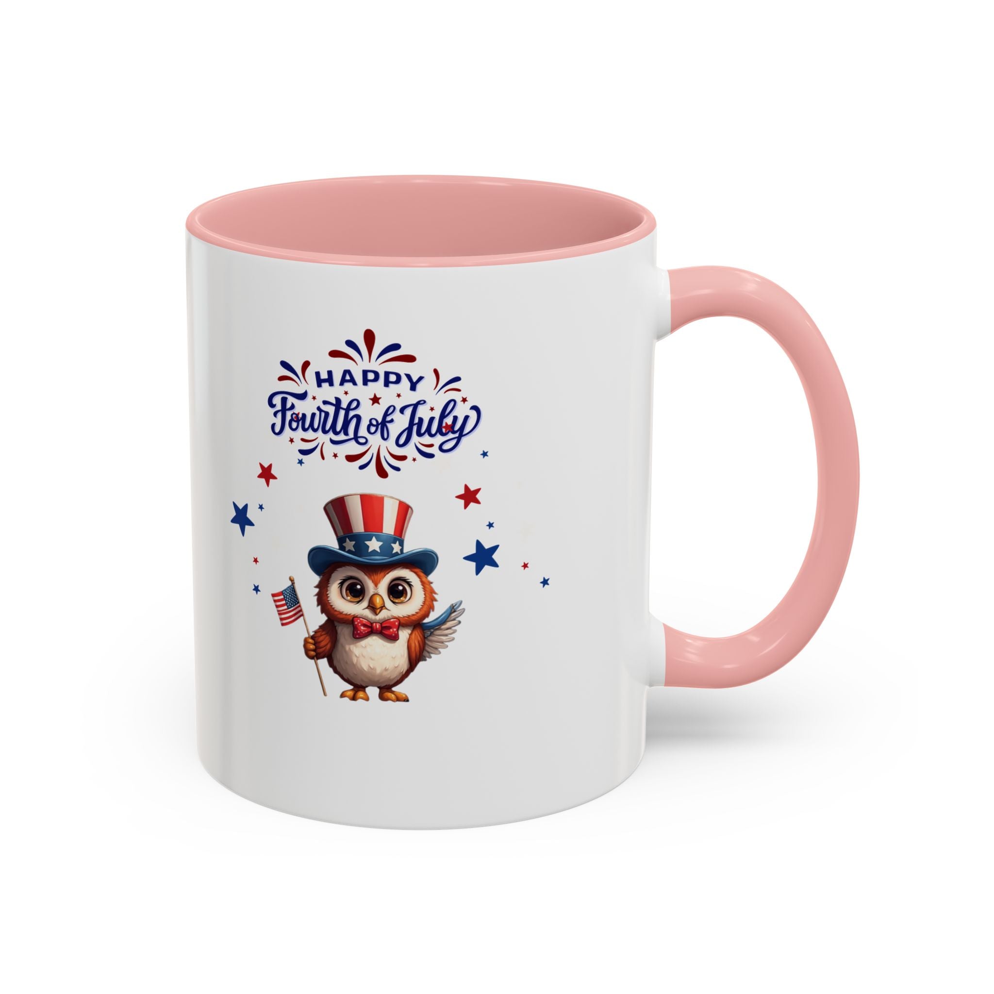 American Eagle Happy 4th of July Coffee Mug