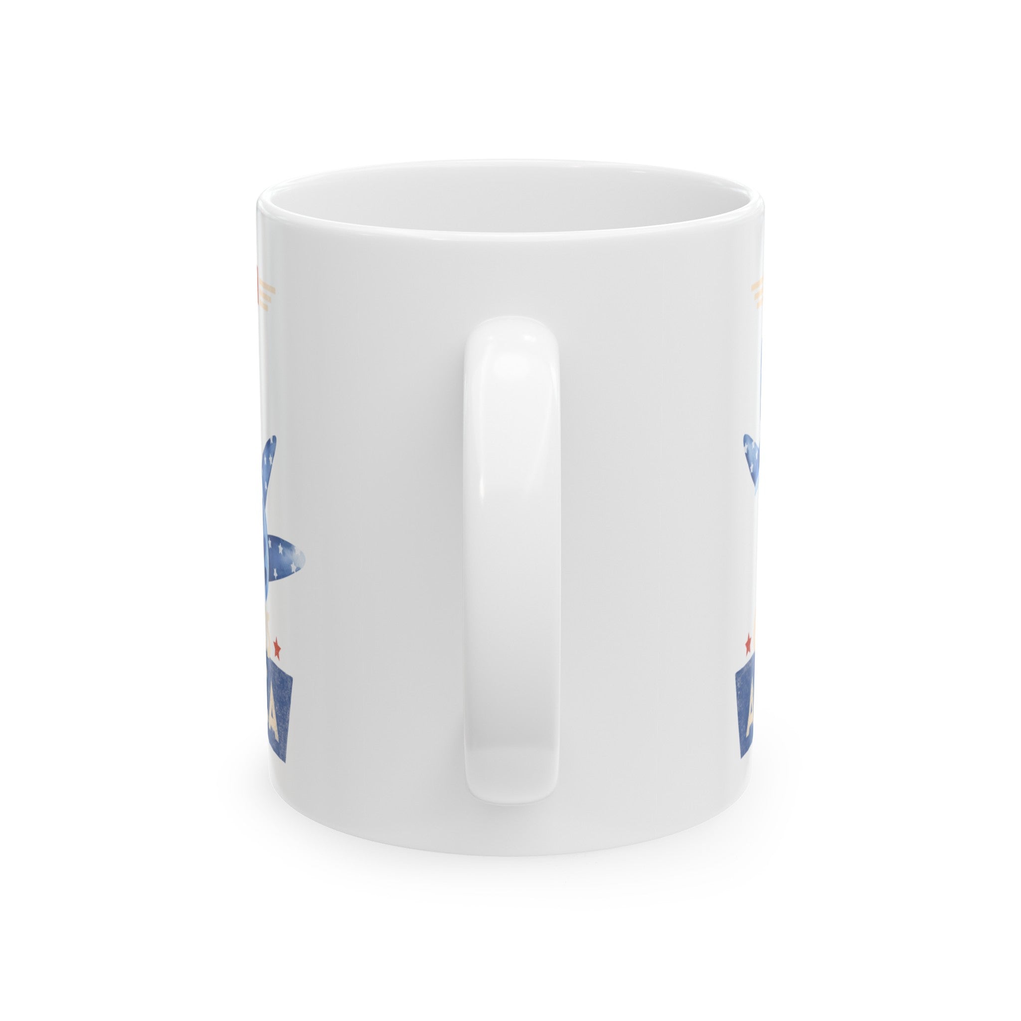 God Bless America Ceramic Mug, (11oz, 15oz)