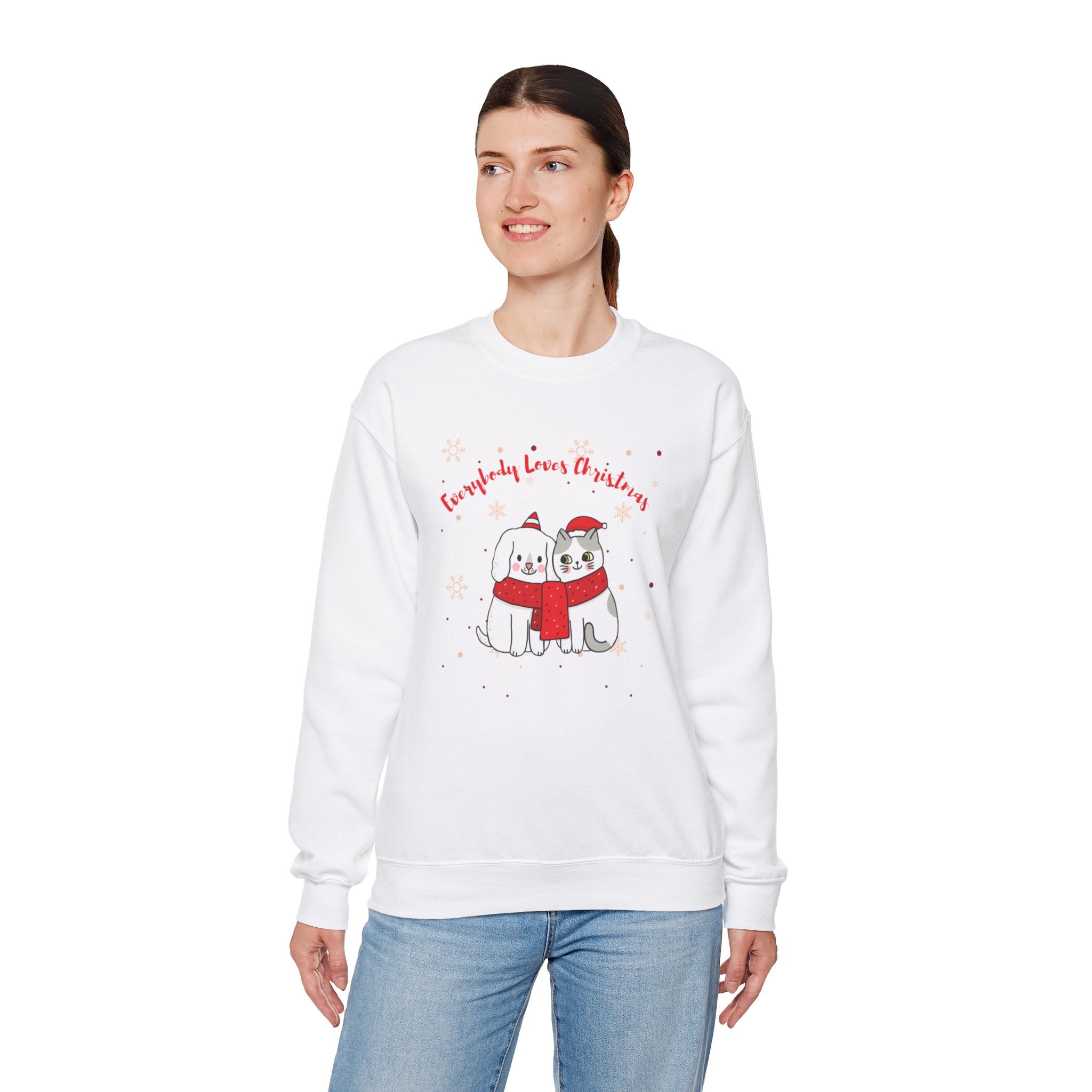 Everybody Loves Christmas Unisex Heavy Blend™ Crewneck Sweatshirt