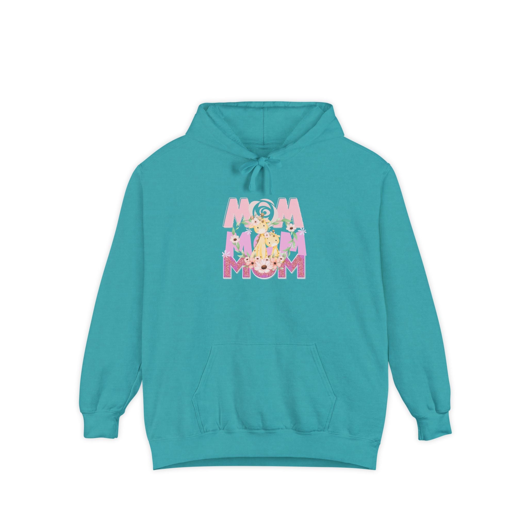 Our First Mother's Day Unisex Garment-Dyed Hoodie