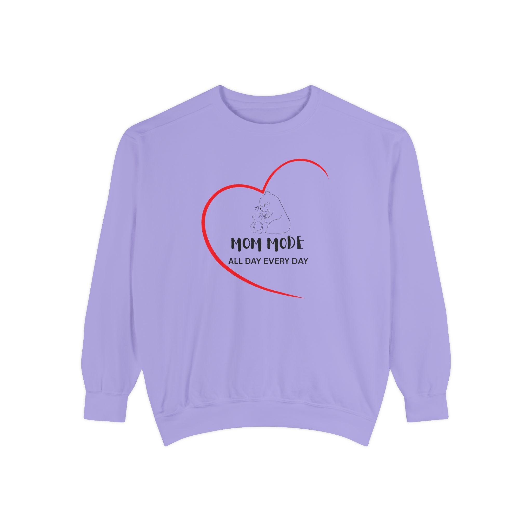 Mom Mode Garment-Dyed Sweatshirt