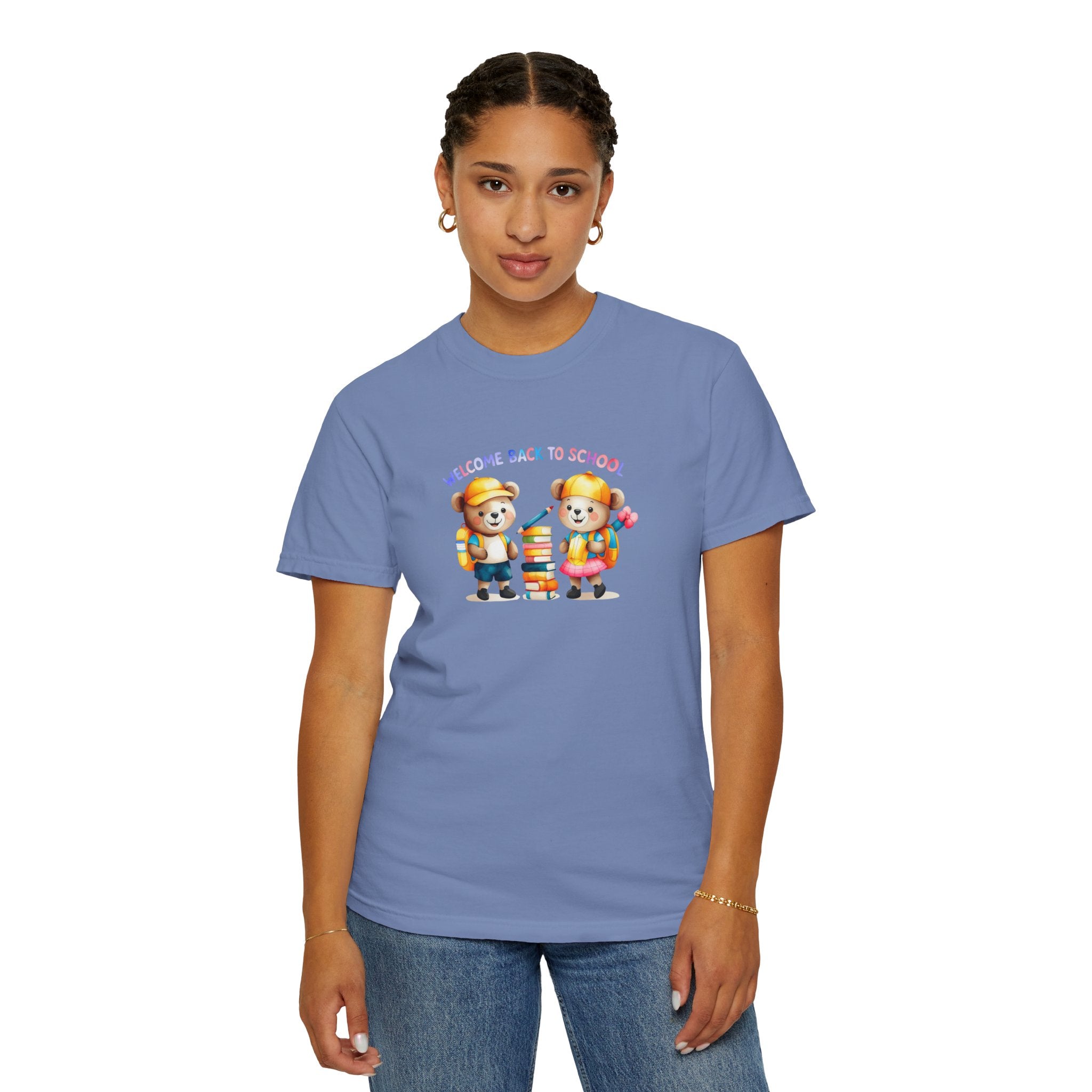 Welcome Back to School Unisex Garment-Dyed T-Shirt