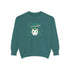 Kiss Me I'm Irish Cat Garment-Dyed Sweatshirt