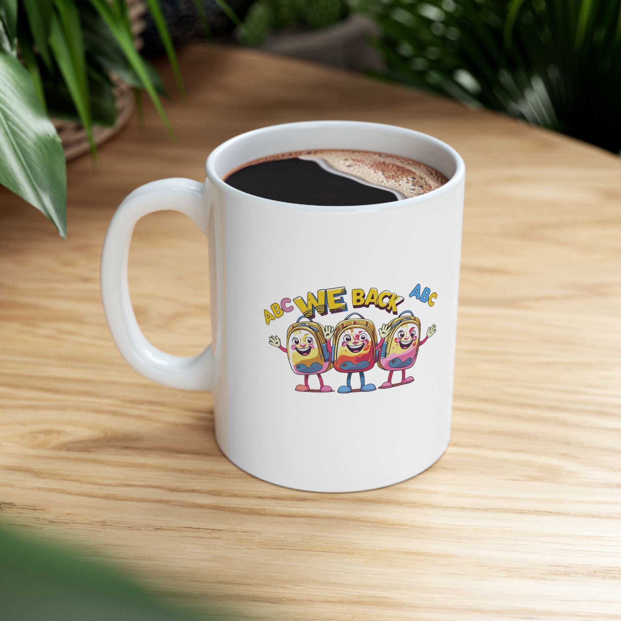 We Back Ceramic Mug