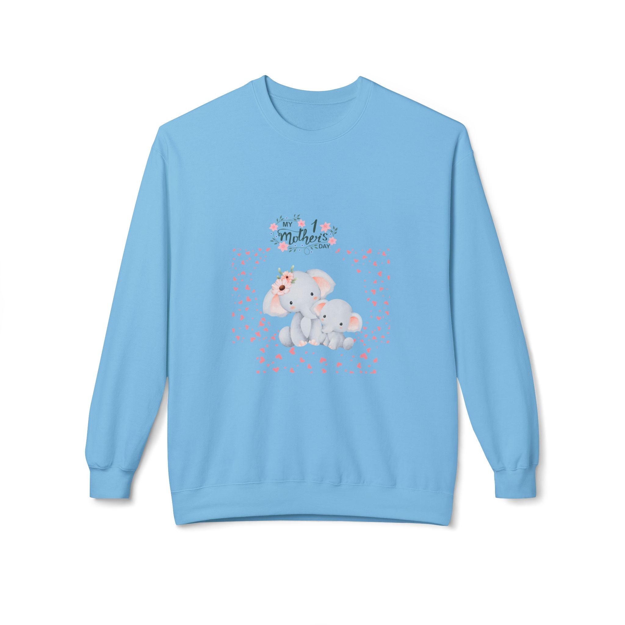 My 1st Mother's Day Fleece Crewneck Sweatshirt