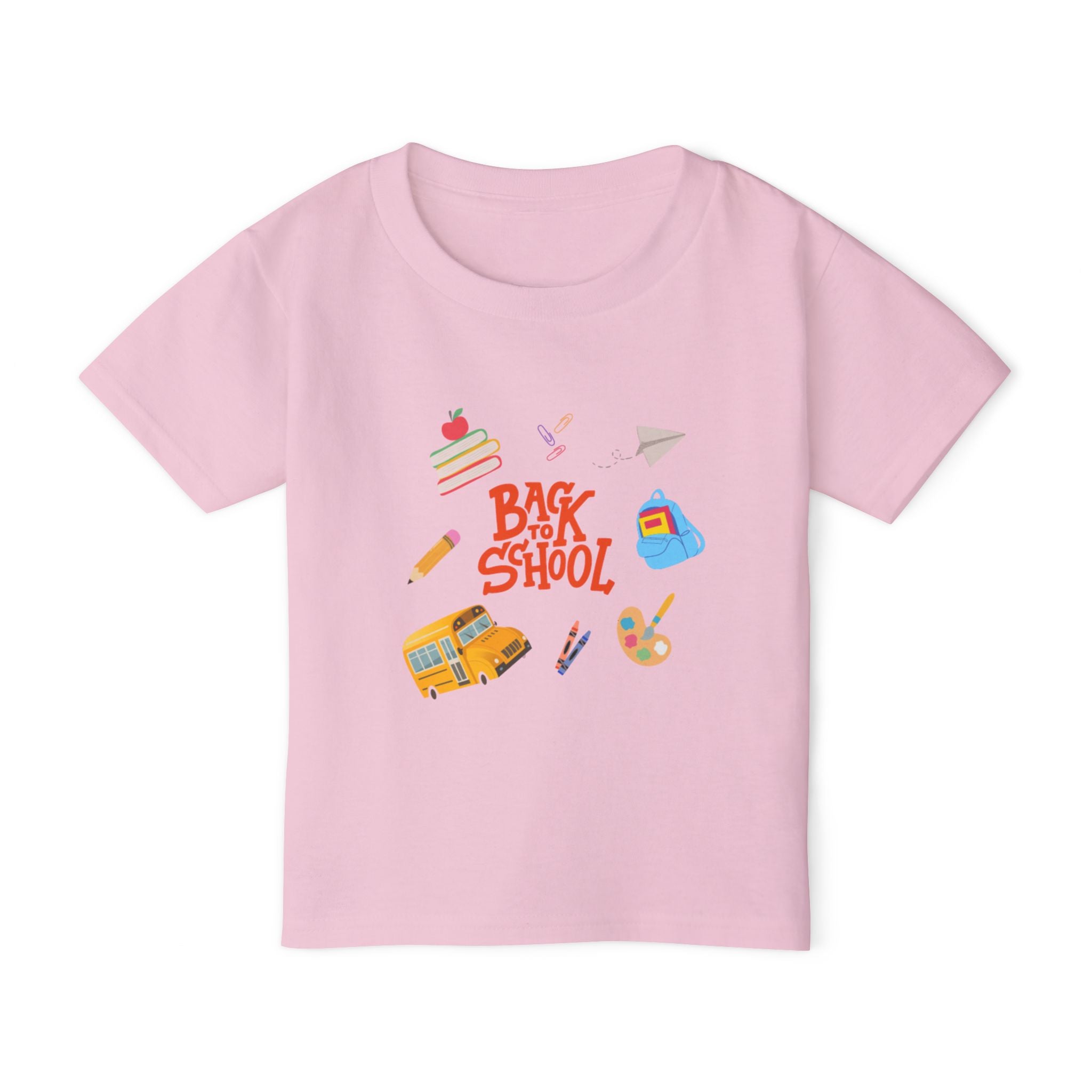 Back To School Time Heavy Cotton™ Toddler T-shirt