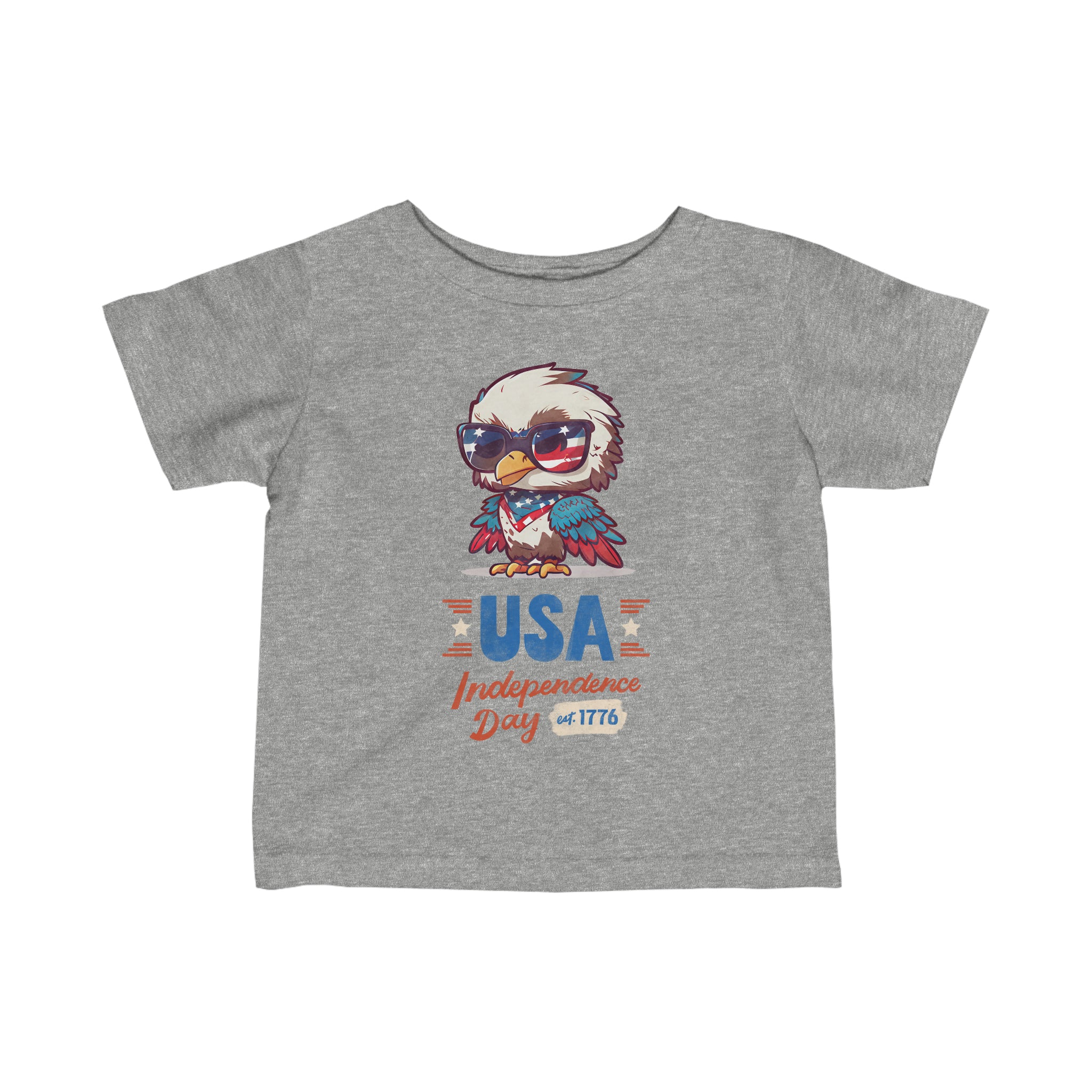 USA Independence Day Infant Fine Jersey Tee