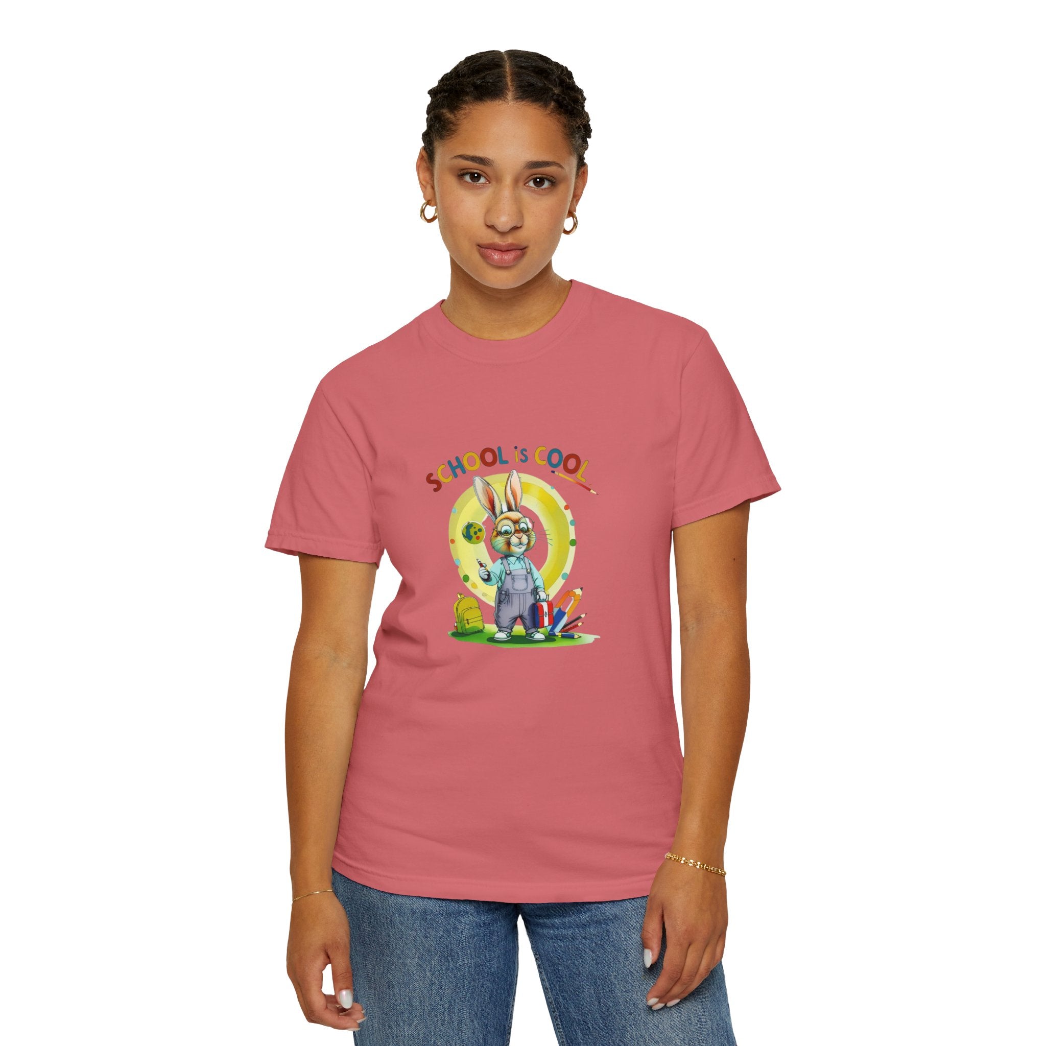 School is Cool Unisex Garment-Dyed Tee