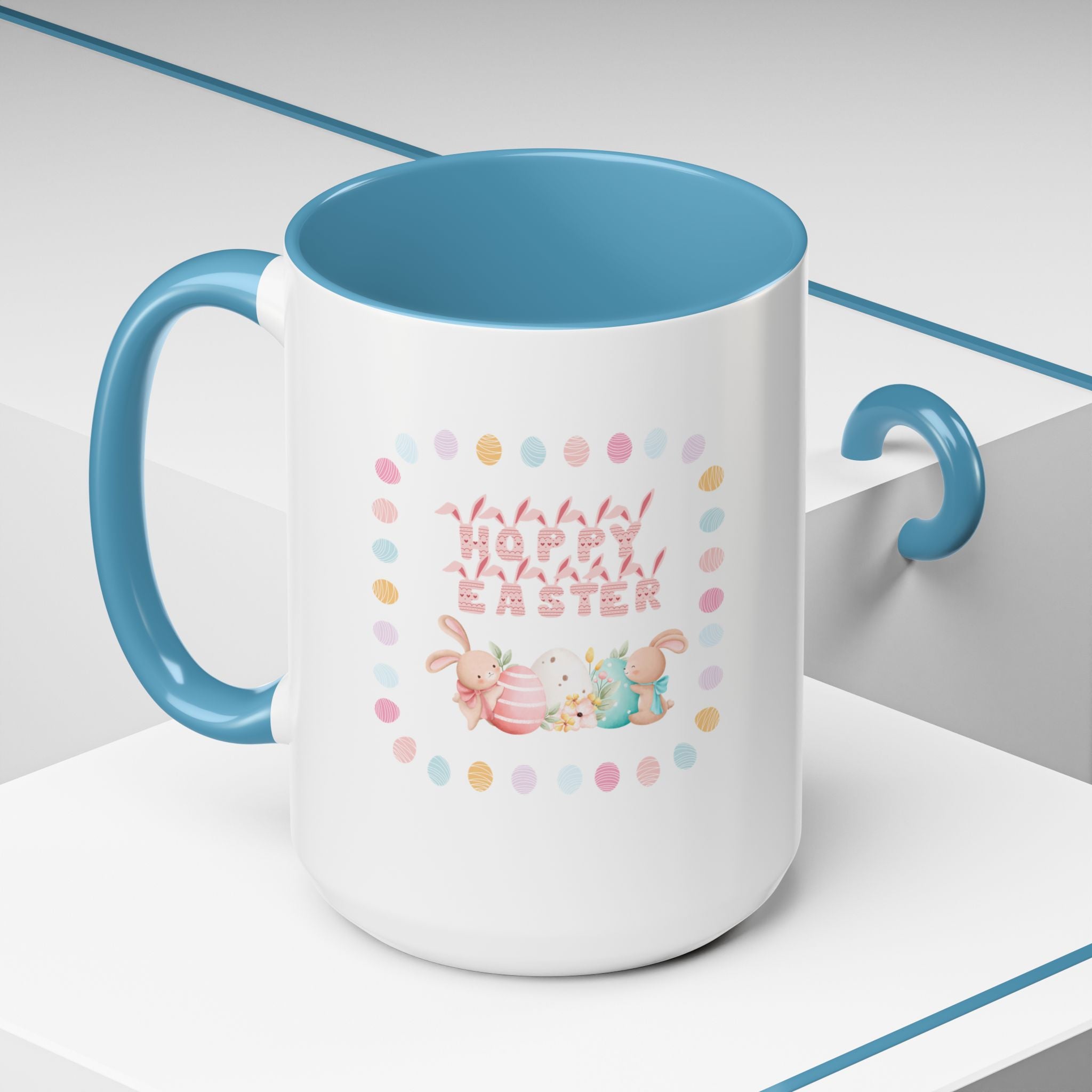 Hoppy Easter Accent Coffee Mug - 11oz & 15oz