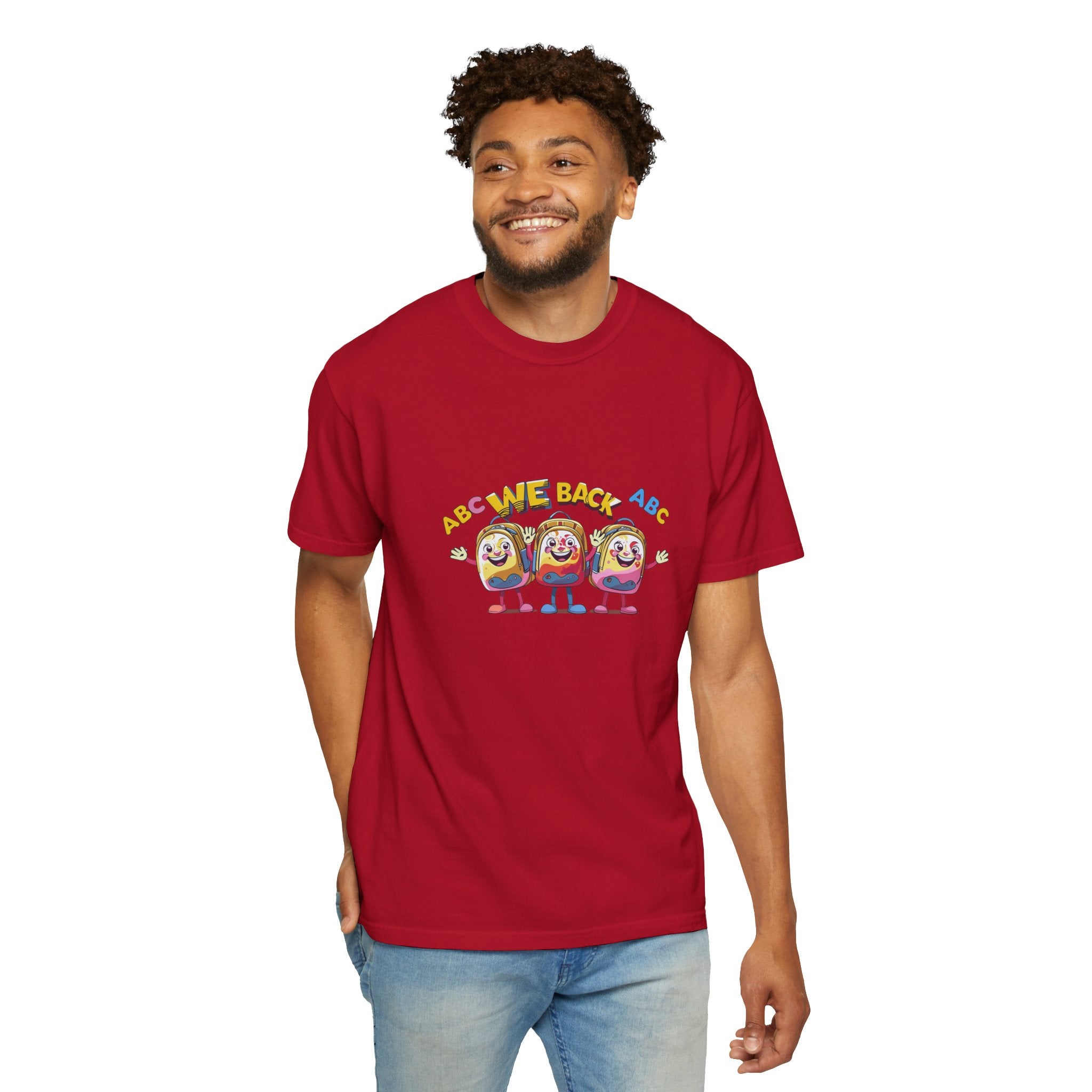 We Back Unisex Garment-Dyed T-shirt