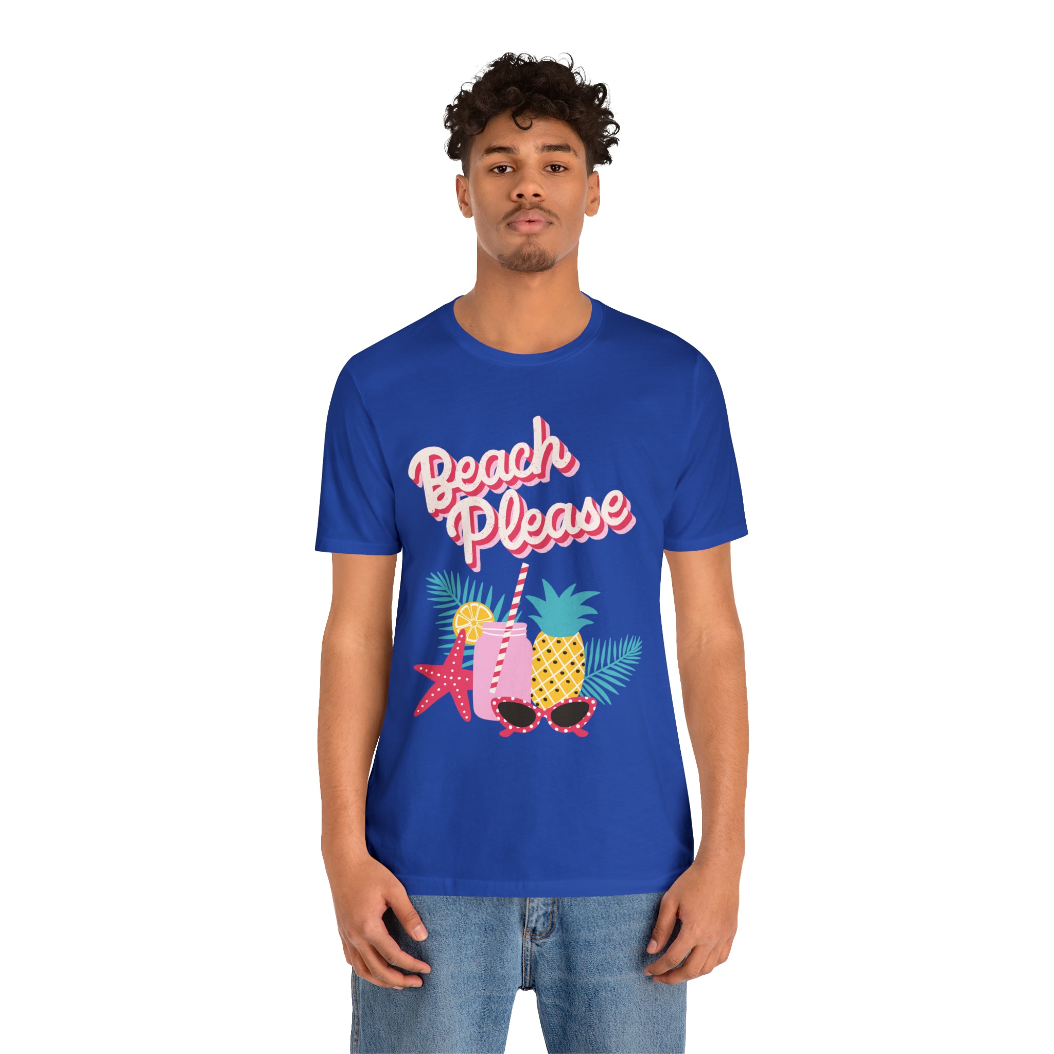 Beach Please Unisex Jersey Short Sleeve Tee