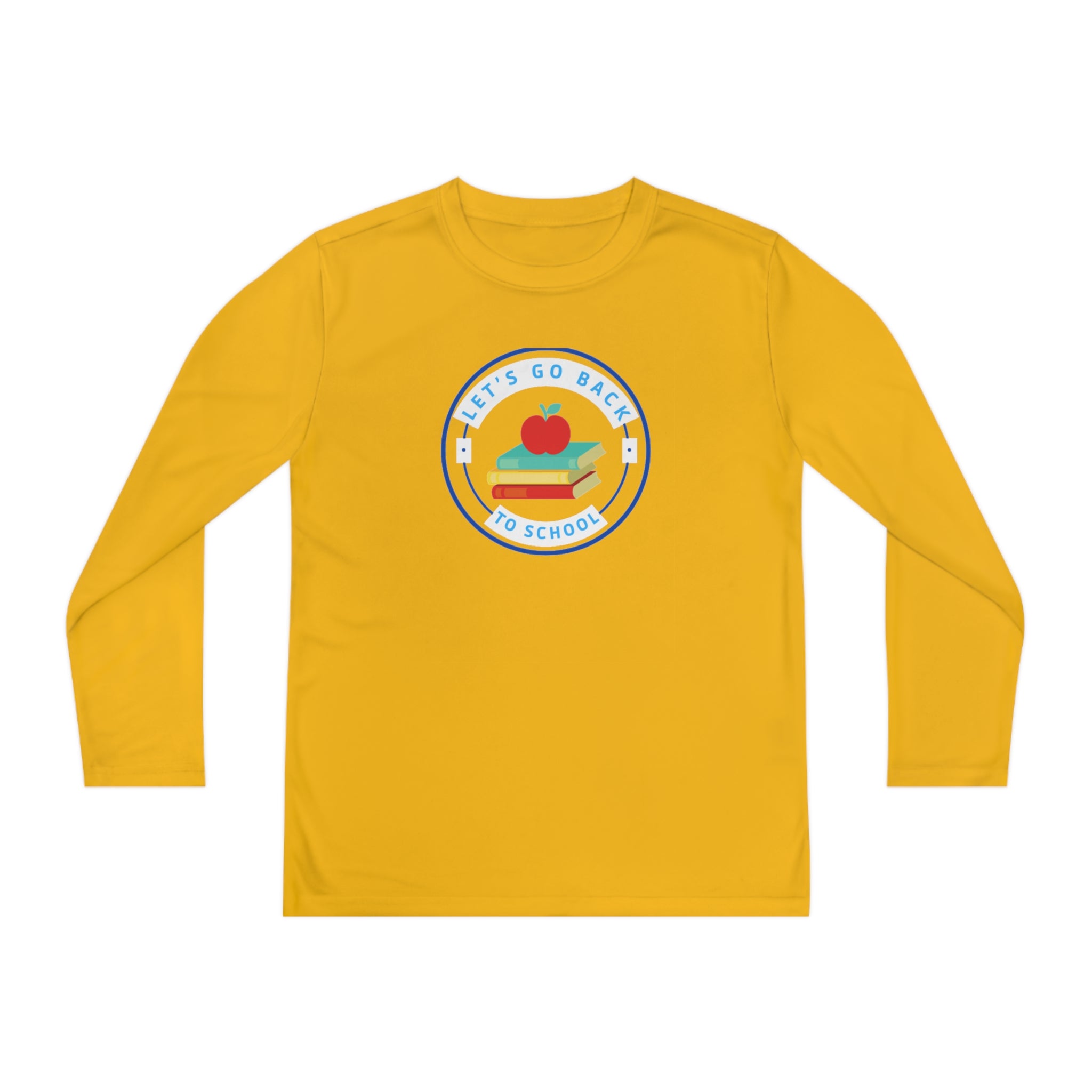 Let's Go Back To School Youth Long Sleeve Competitor Tee