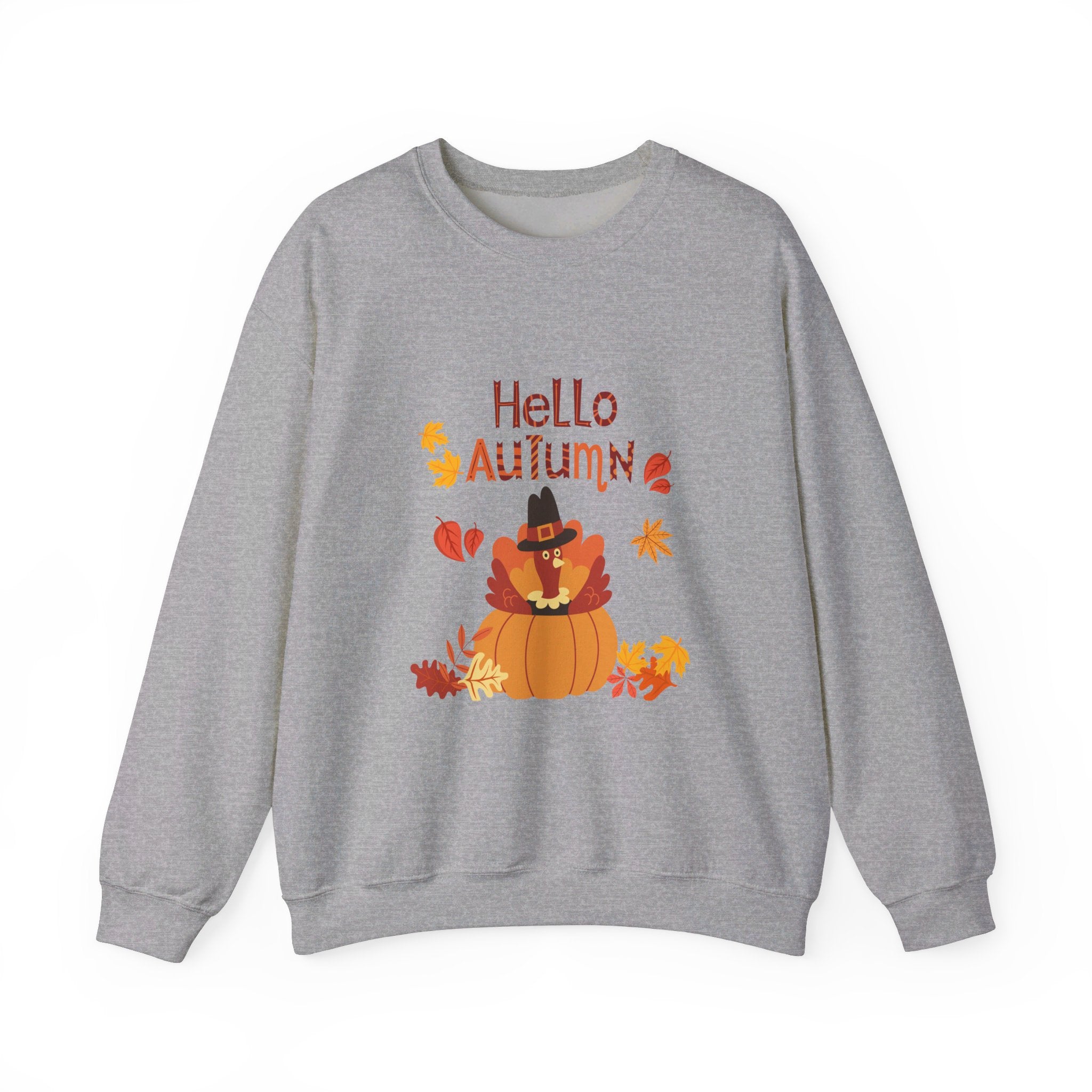 Hello Autumn Unisex Heavy Blend™ Crewneck Sweatshirt