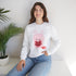 V-Day Bunny Unisex Heavy Blend™ Crewneck Sweatshirt