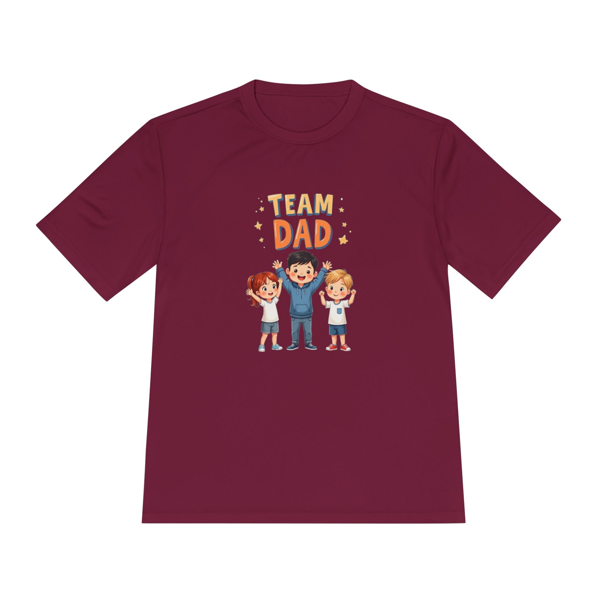 Team Dad Moisture Wicking Tee
