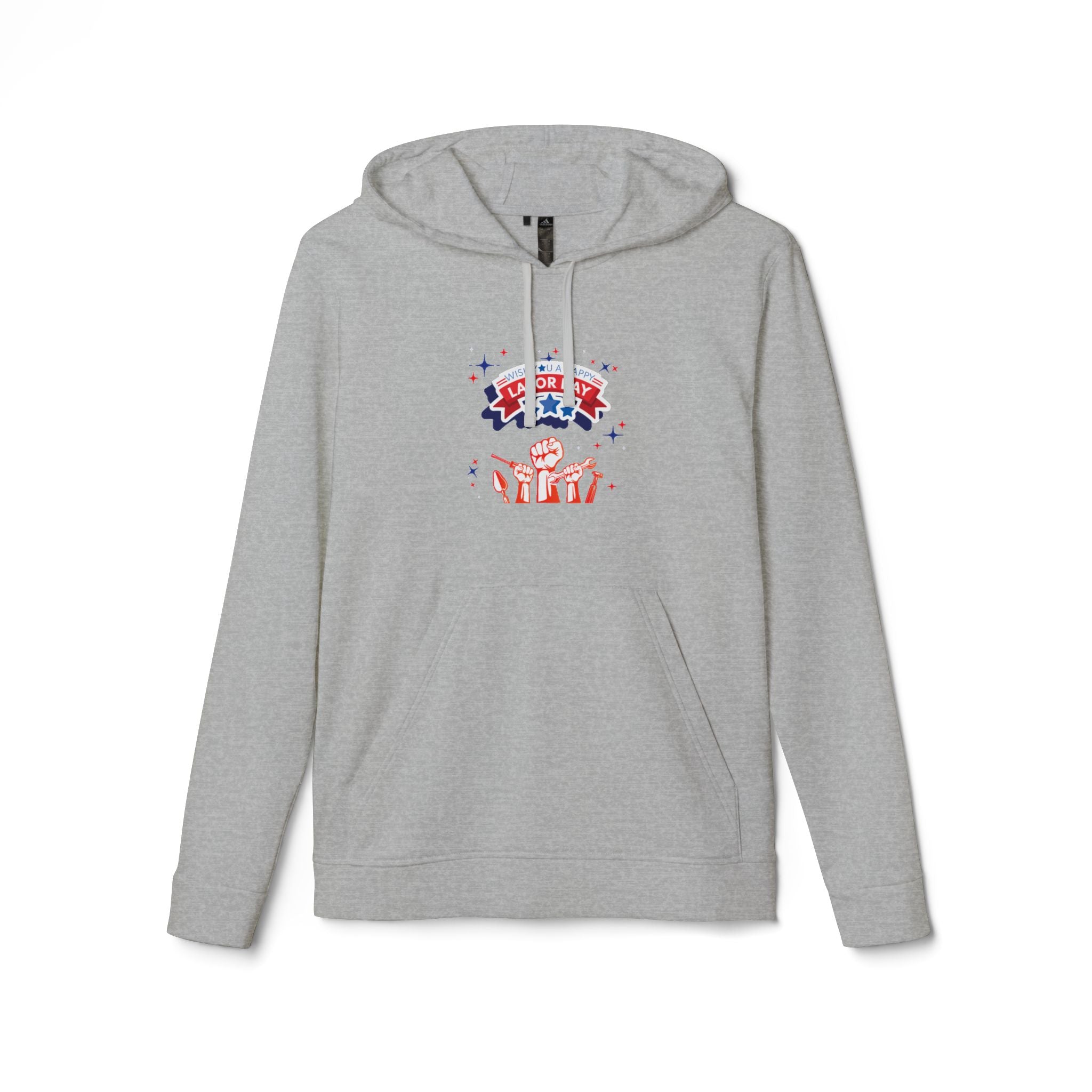 Wish U A Happy Labor Day adidas Unisex Fleece Hoodie