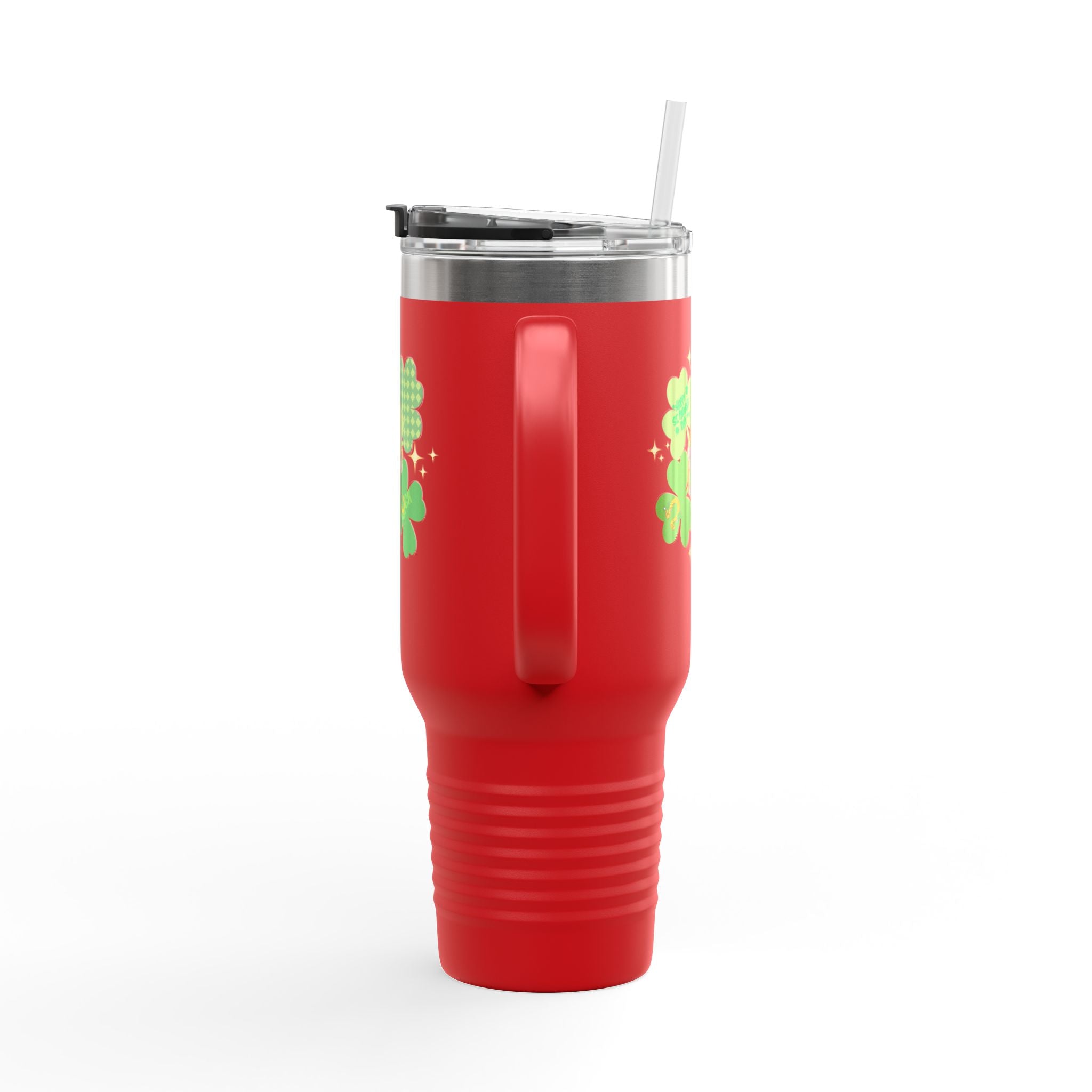 Retro St. Paddy's Day Insulated Travel Mug