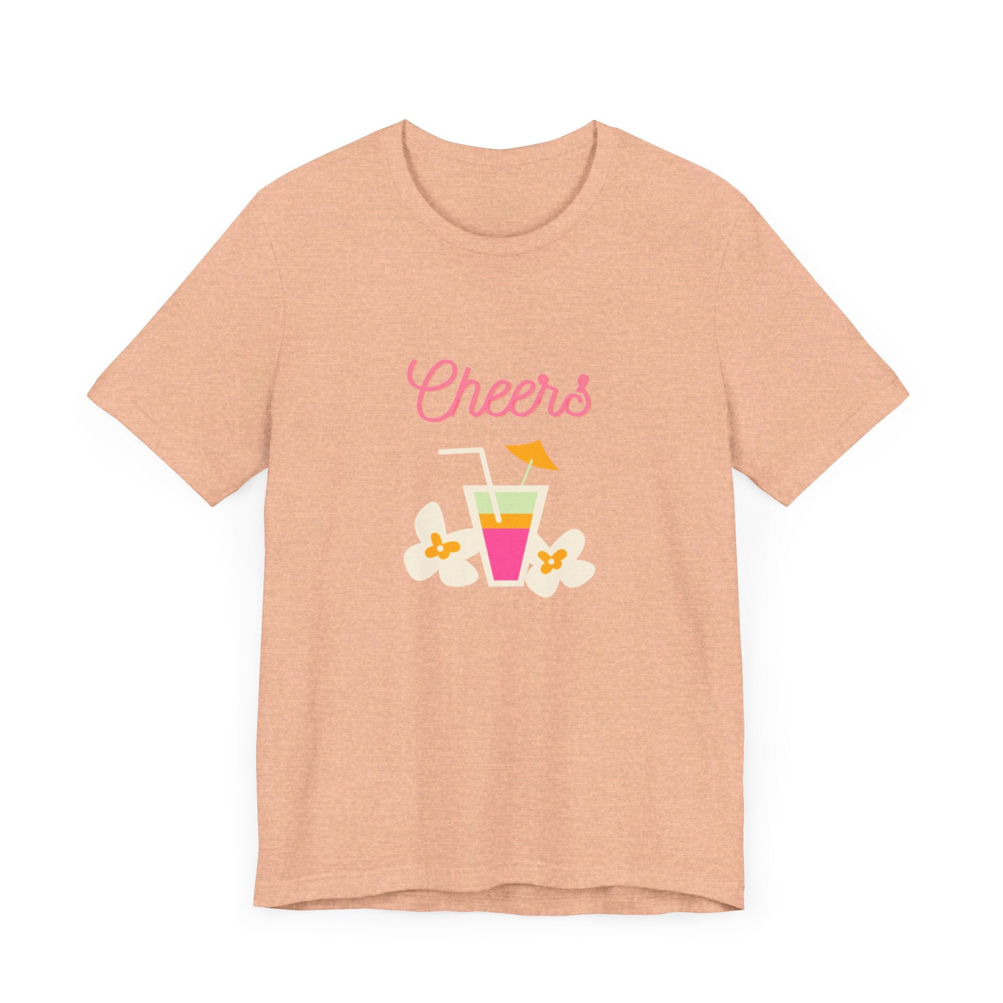 Cheers To Summer Unisex Jersey Short Sleeve Tee