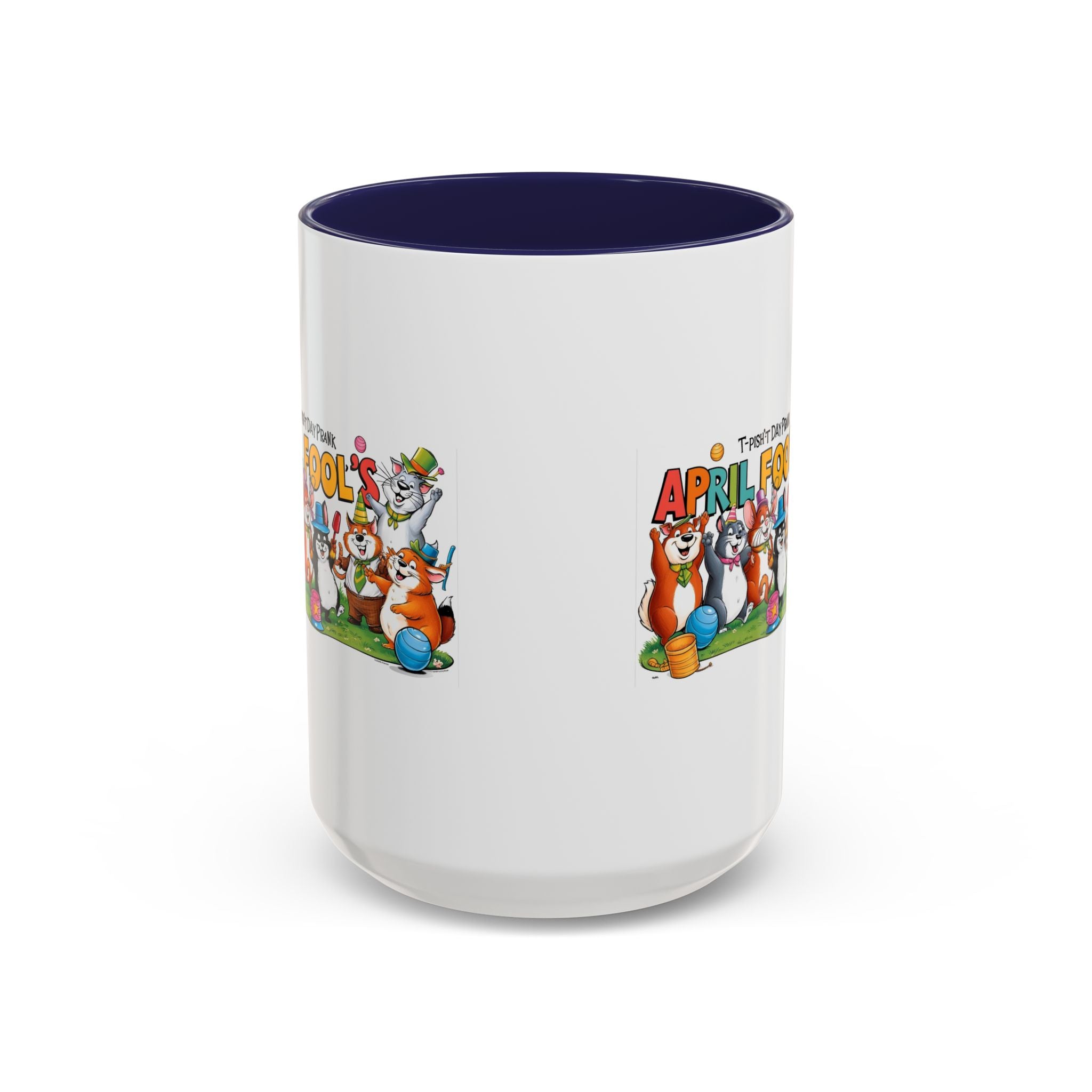 T-Pish'-T Day Prank Accent Coffee Mug