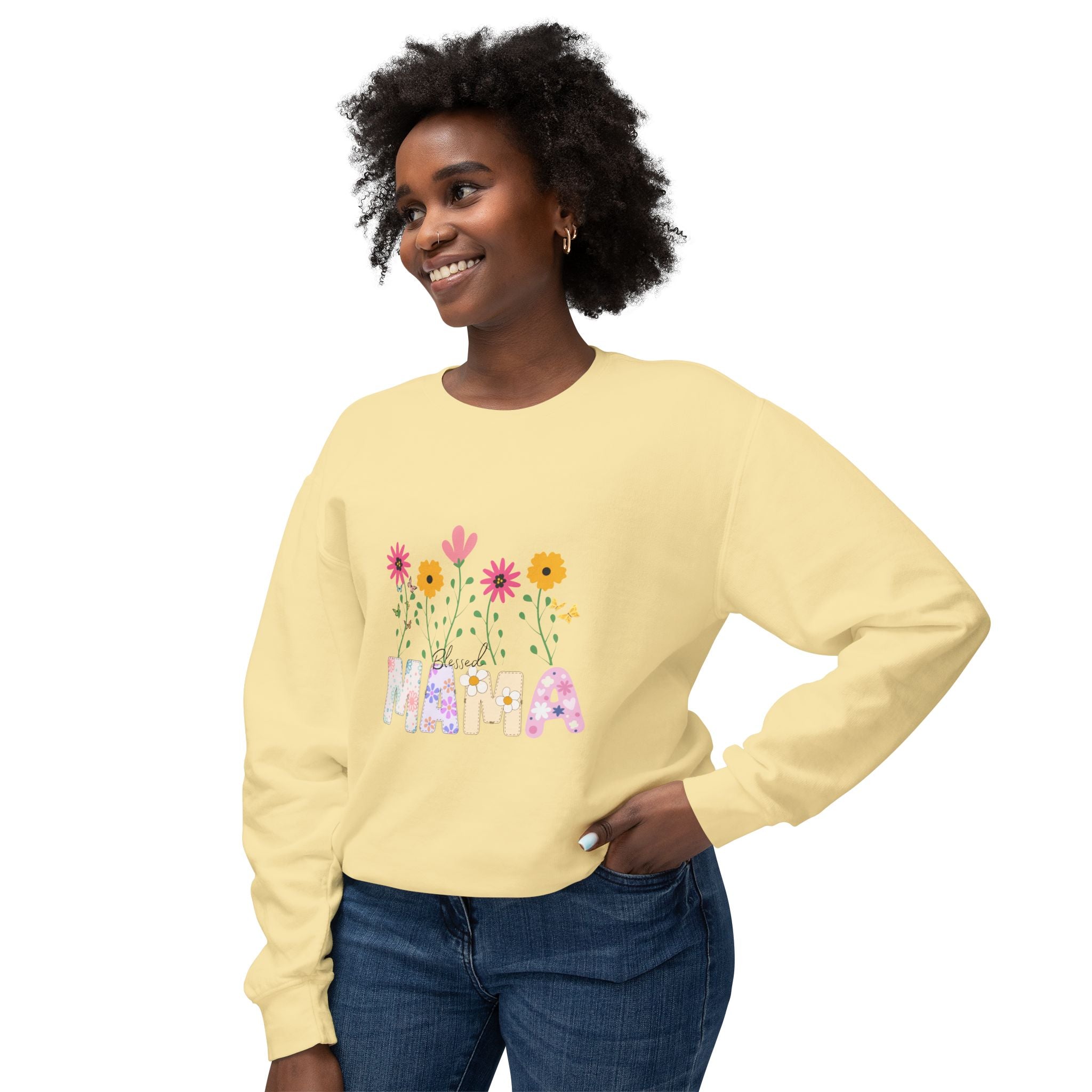 Blessed Mama Crewneck Sweatshirt
