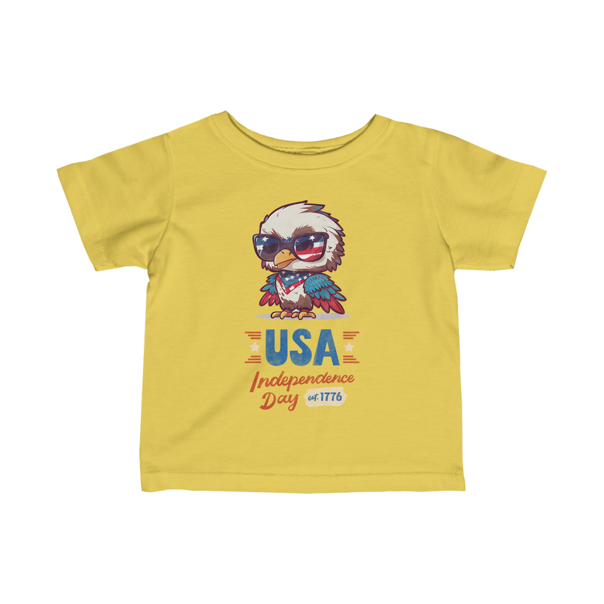 USA Independence Day Infant Fine Jersey Tee