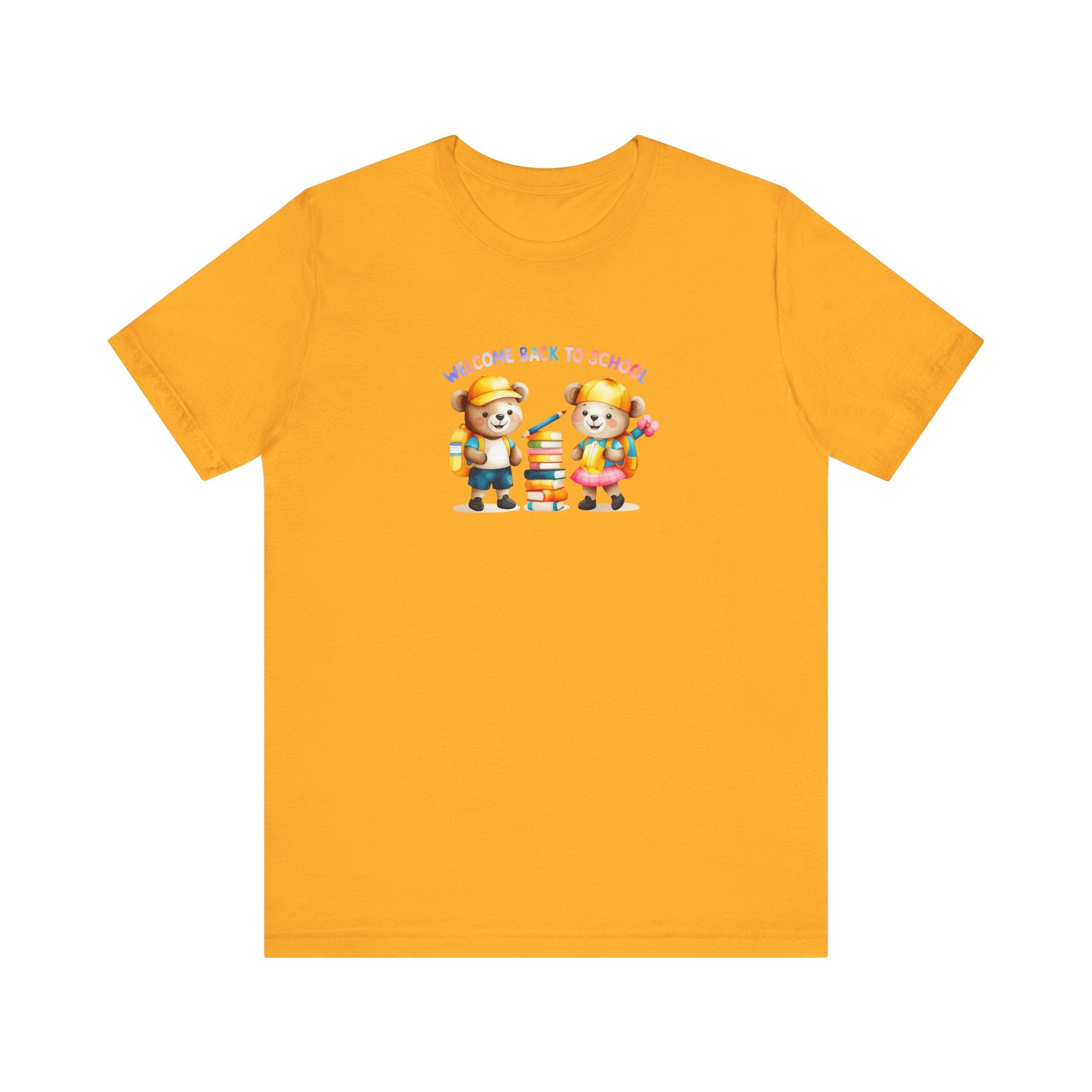Welcome Back to School Fun Unisex Jersey Short Sleeve Tee