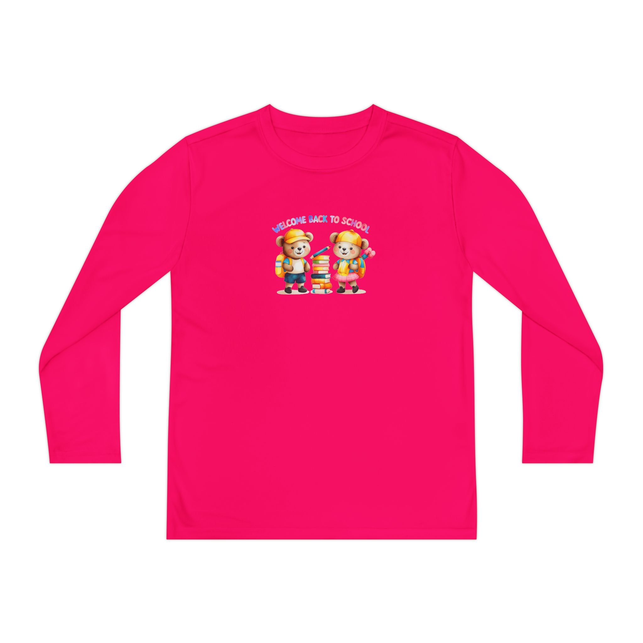 Welcome Back to School Youth Long Sleeve Competitor Tee