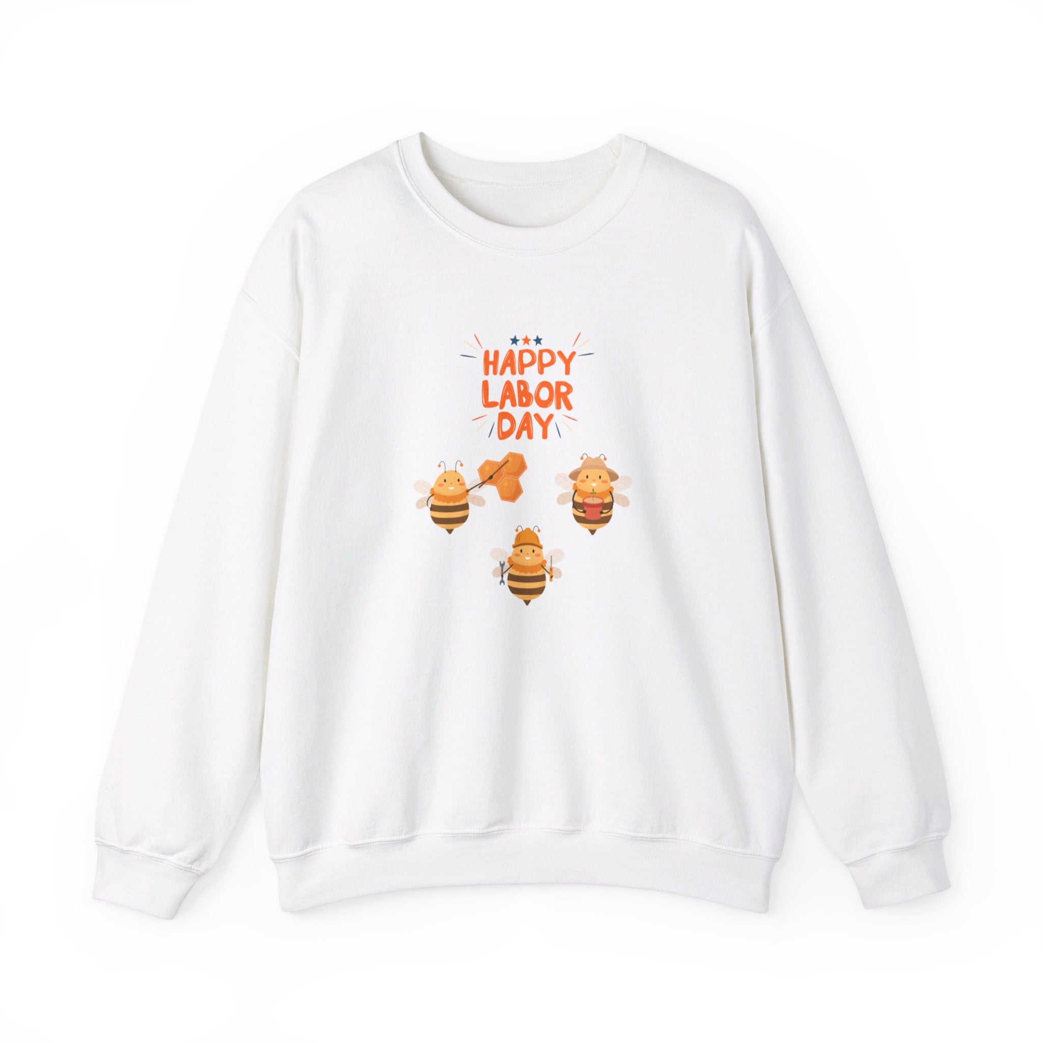 Bee Labor Day Unisex Heavy Blend™ Crewneck Sweatshirt