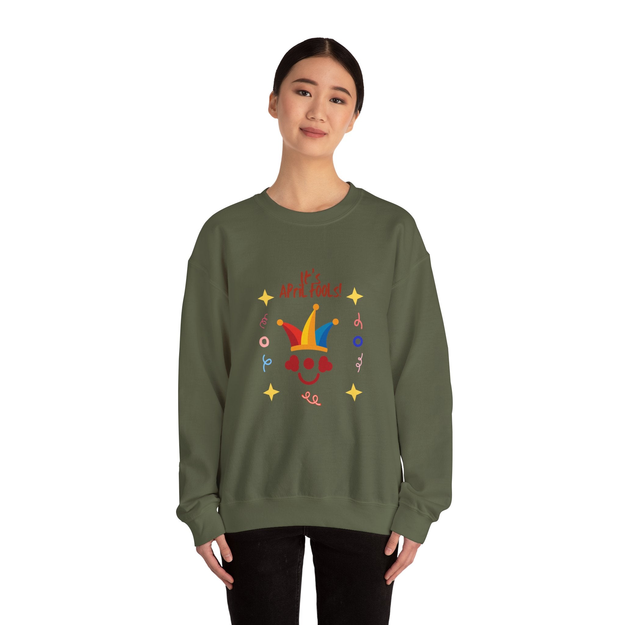It's April Fools' Day! Unisex Heavy Blend™ Crewneck Sweatshirt