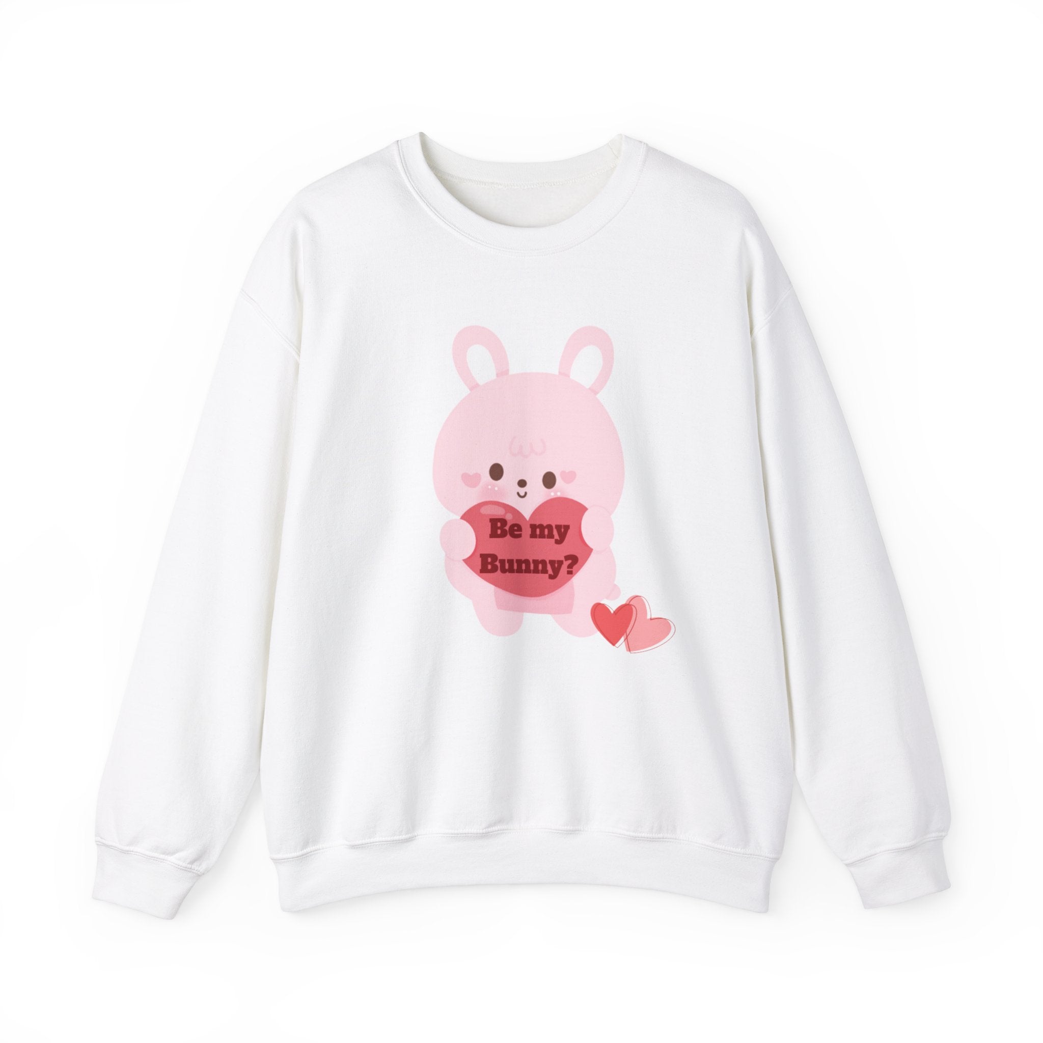 V-Day Bunny Unisex Heavy Blend™ Crewneck Sweatshirt
