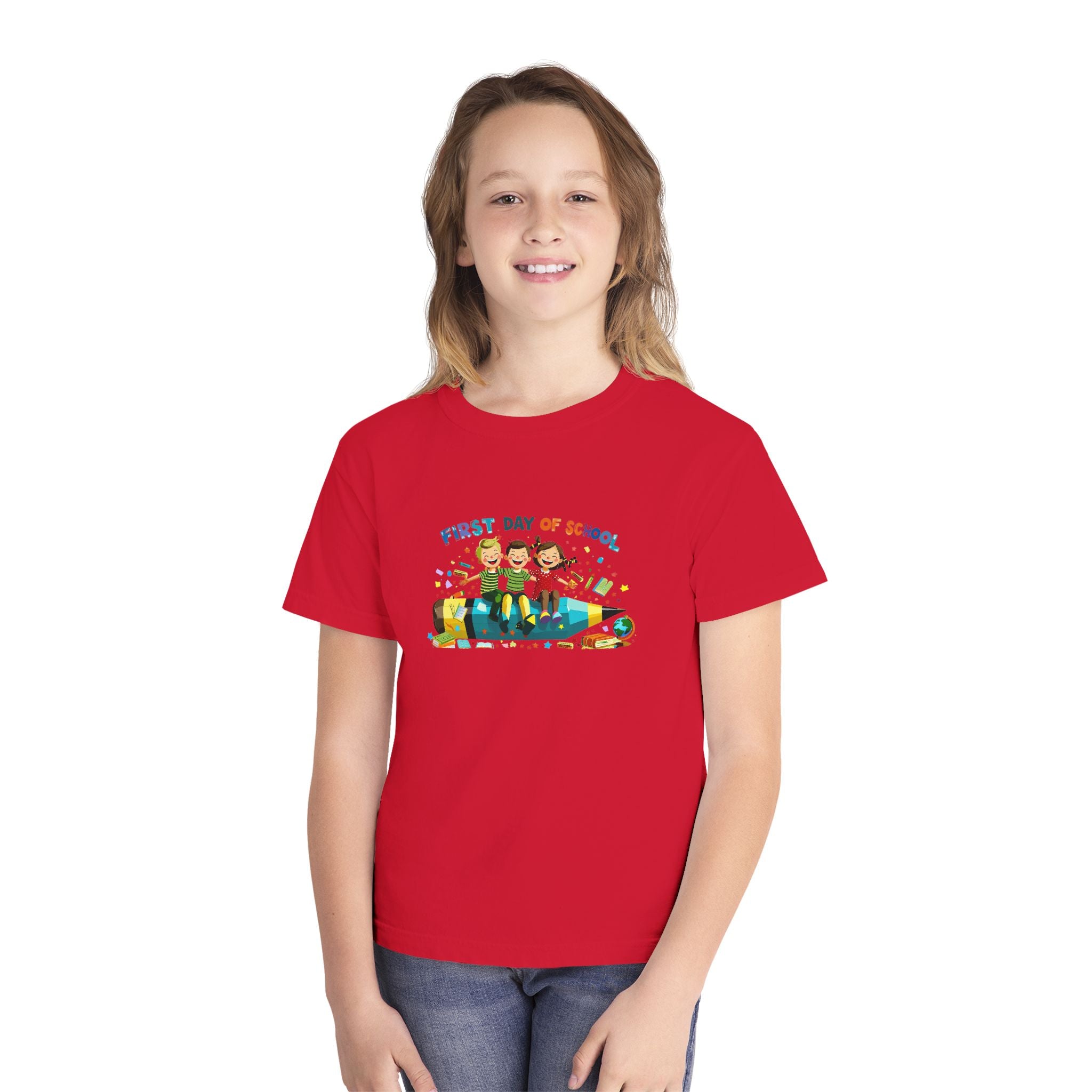 First Day of School Youth Midweight Tee