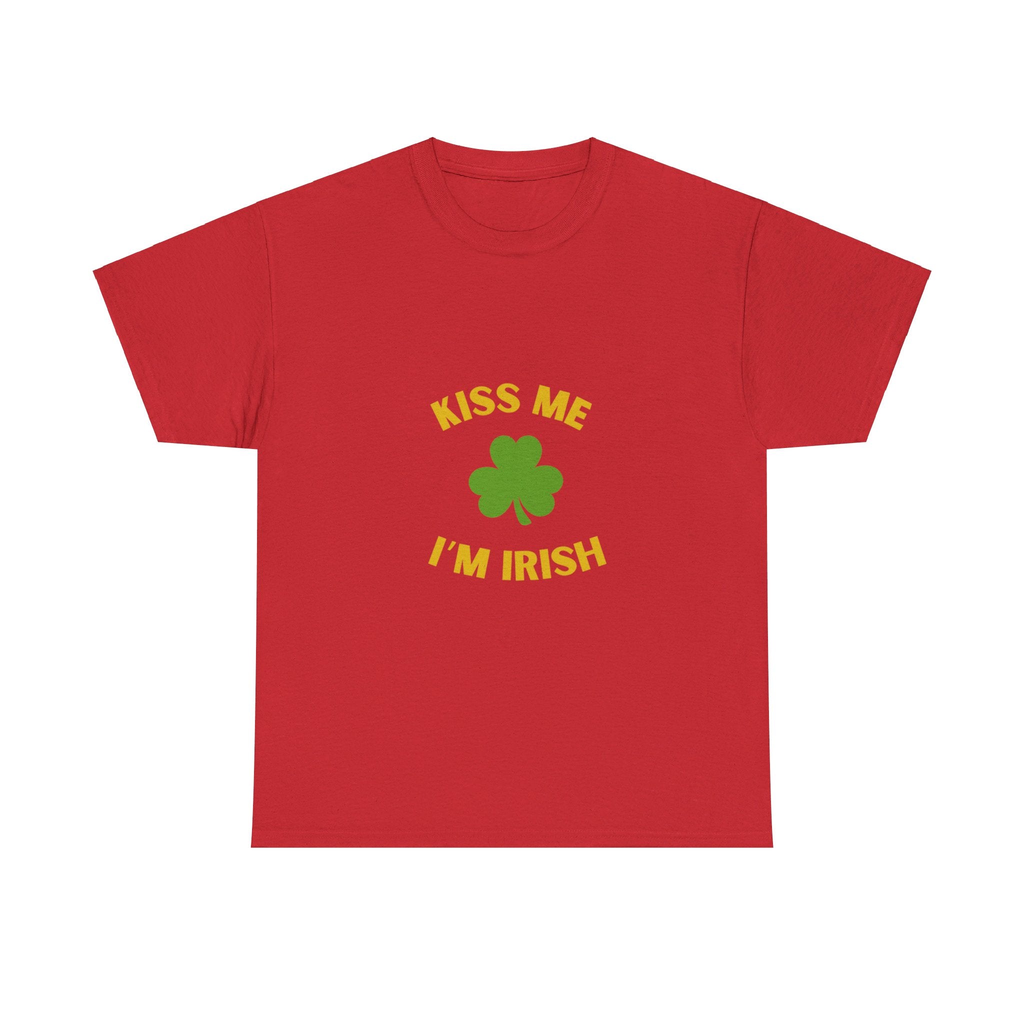 Kiss Me I'm Irish Unisex Heavy Cotton Tee