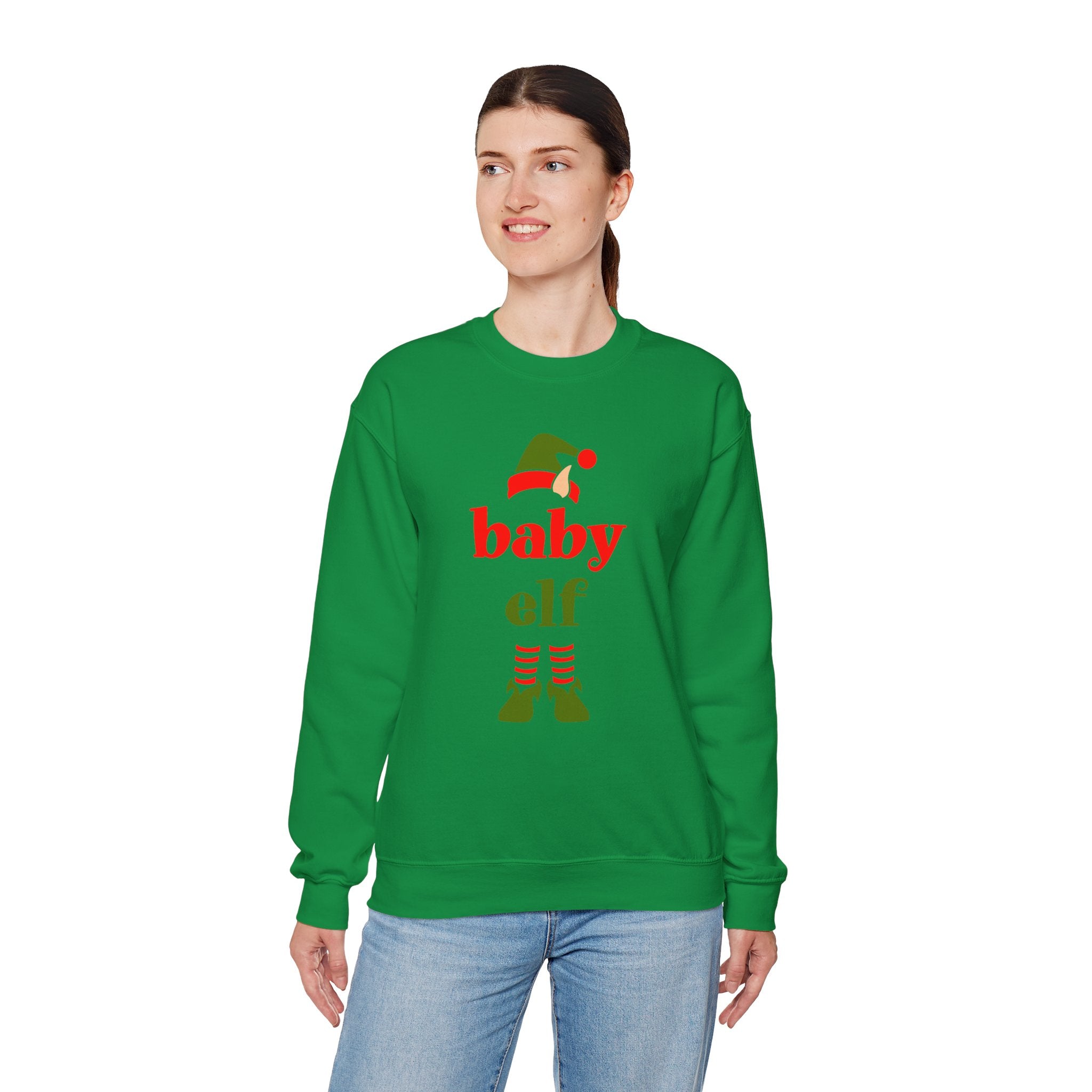 Baby Elf Unisex Heavy Blend™ Crewneck Sweatshirt