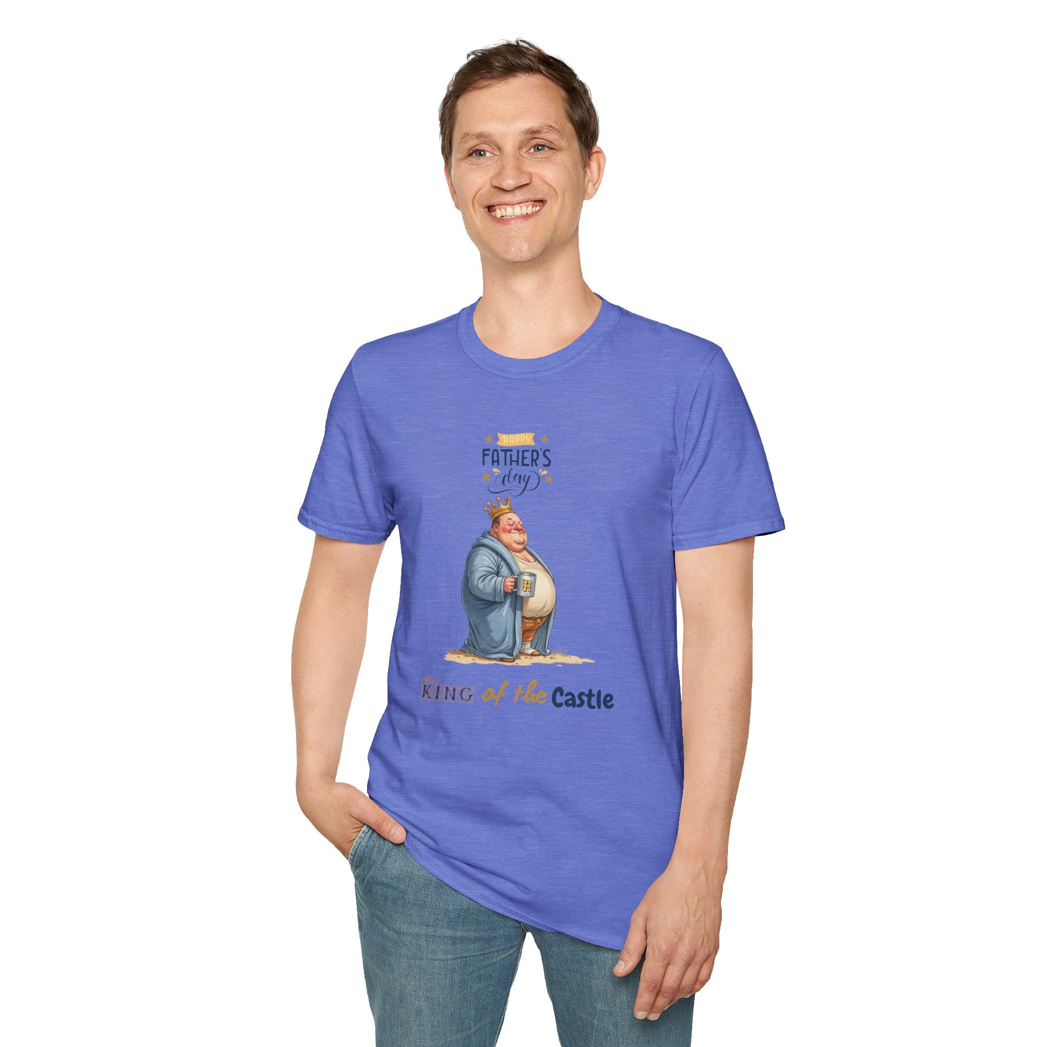 Father's Day King of the Castle T-Shirt, Unisex Tee
