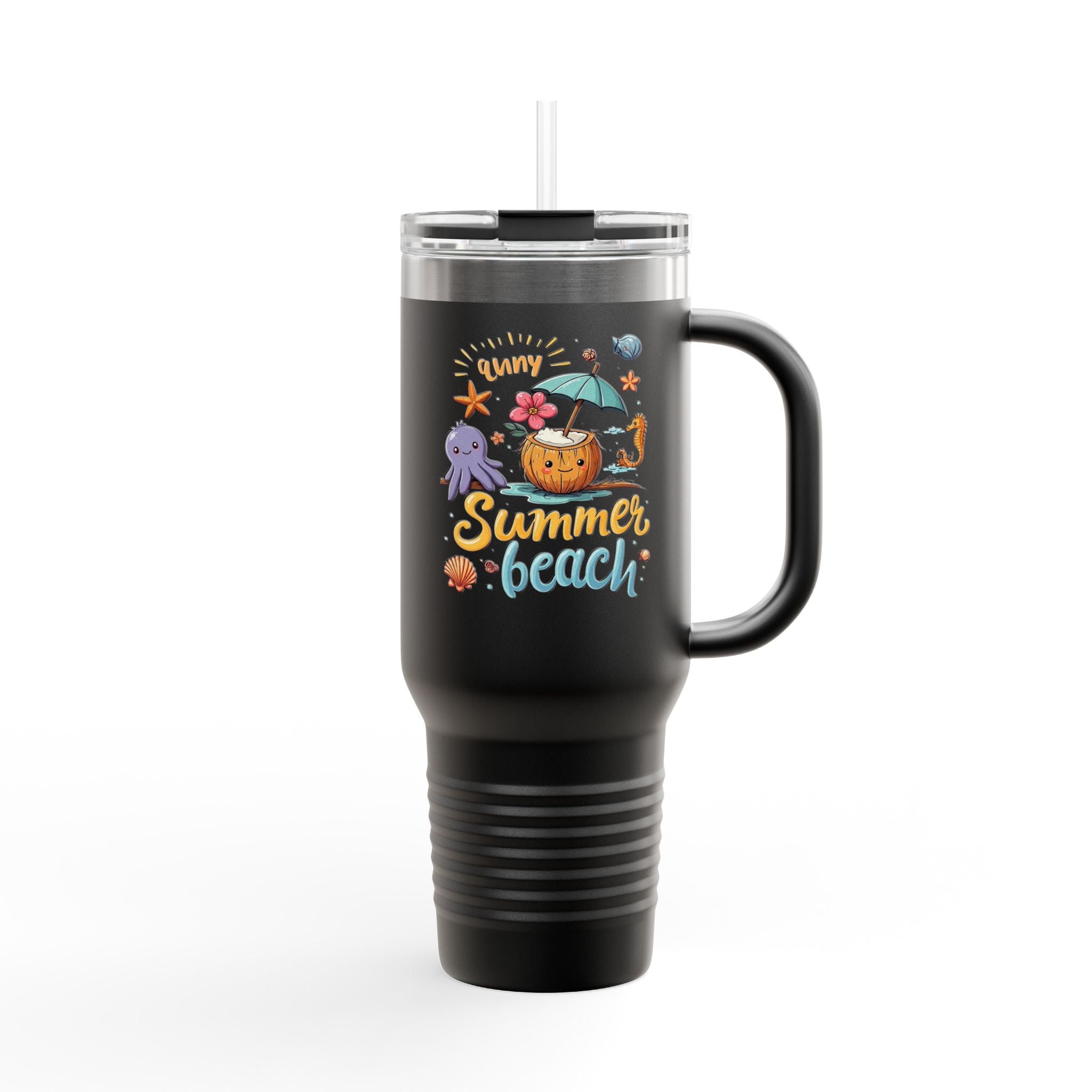 Sunny Summer Insulated Travel Mug  40oz