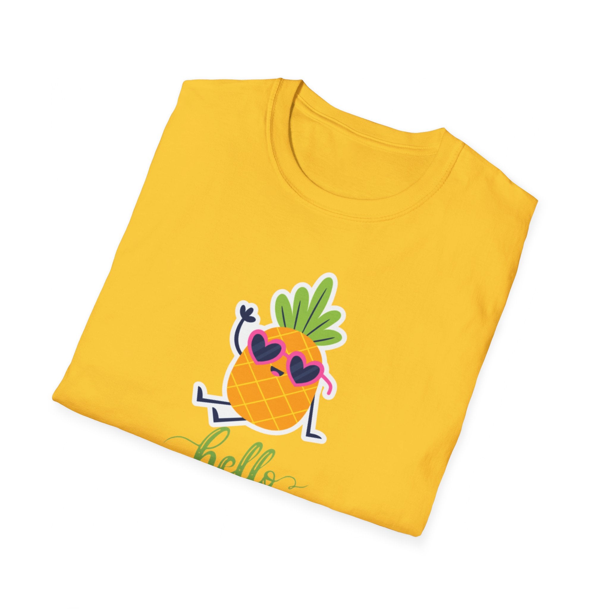 Hello Summer Fun Unisex Softstyle T-Shirt