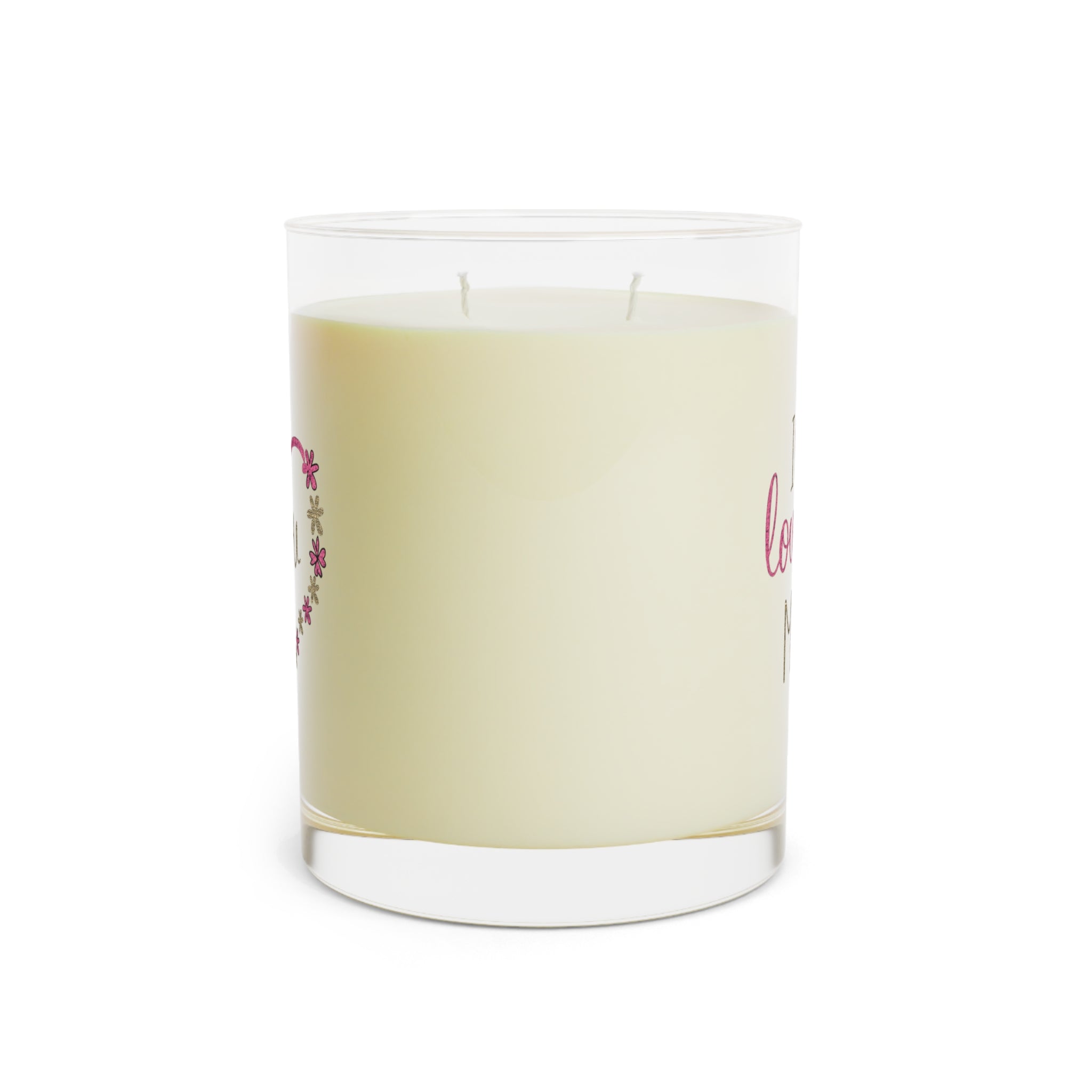 Mom, Happy Mother's Day Scented Candle - Full Glass, 11oz