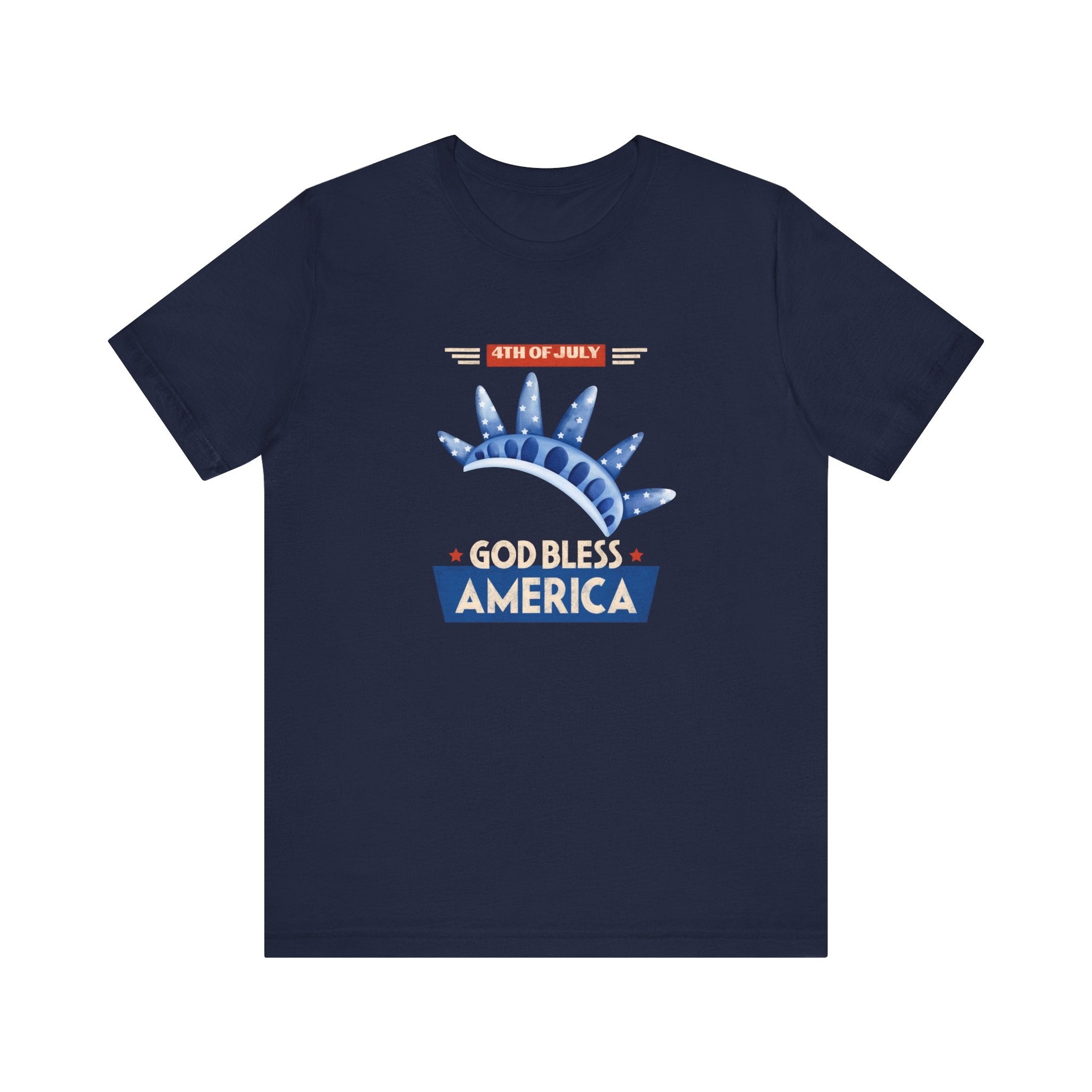 God Bless America Unisex Jersey Short Sleeve Tee