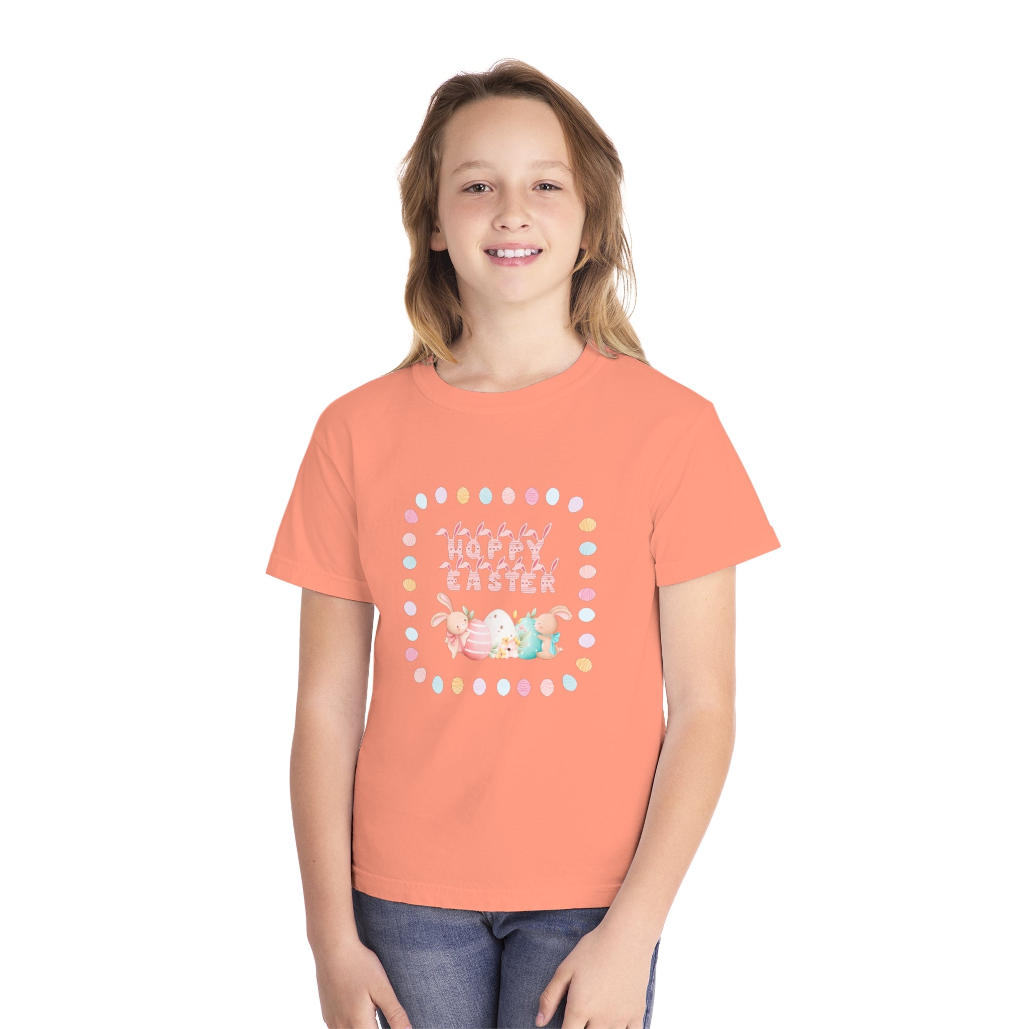 Hoppy Easter Youth Midweight Tee