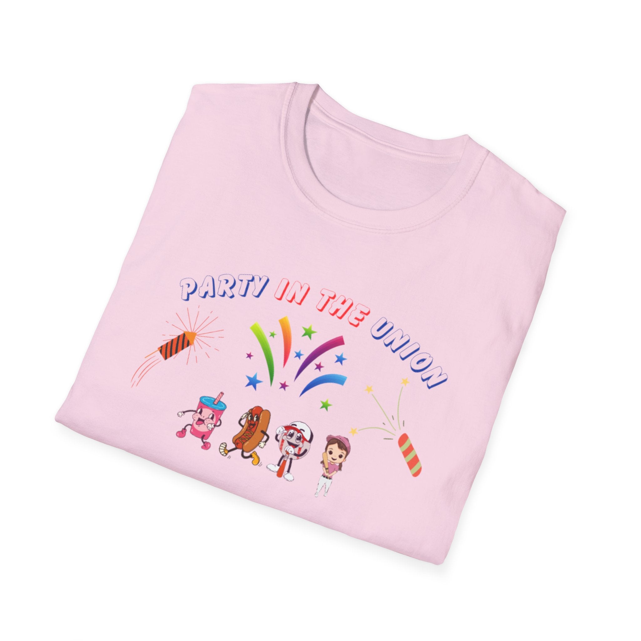 Party In The Union Unisex Softstyle T-Shirt